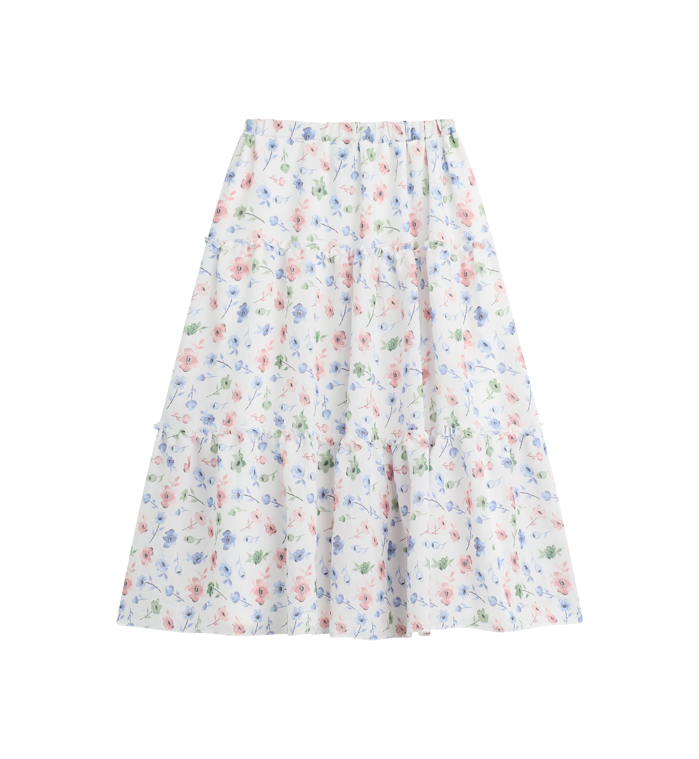 Girls 7-16 Printed Maxi Skirt
