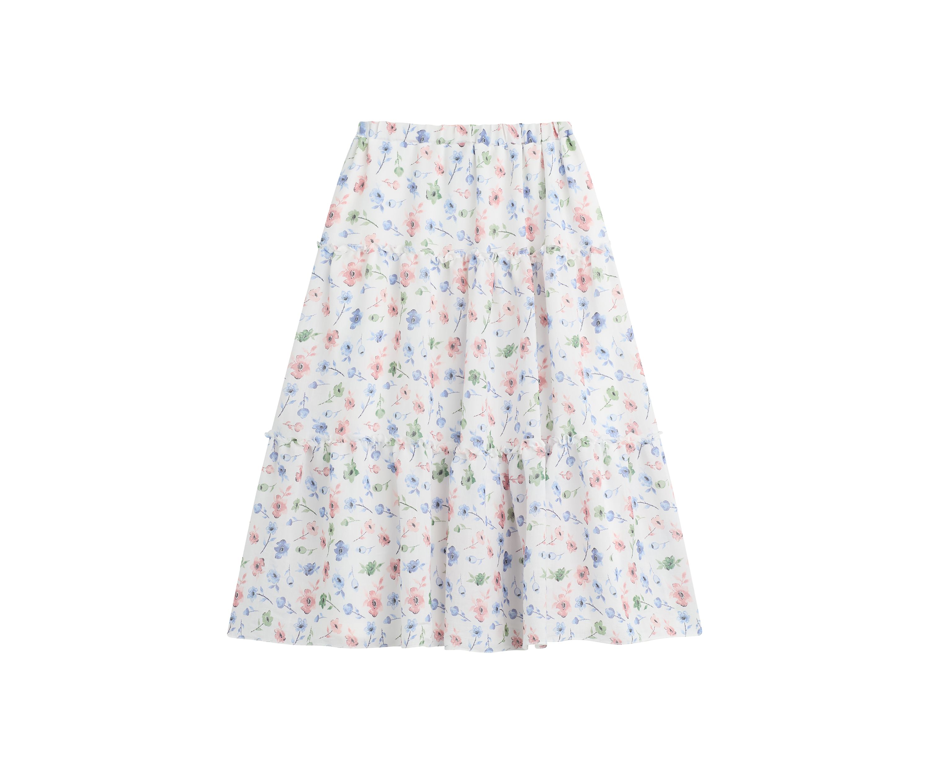 Girls 7-16 Printed Maxi Skirt