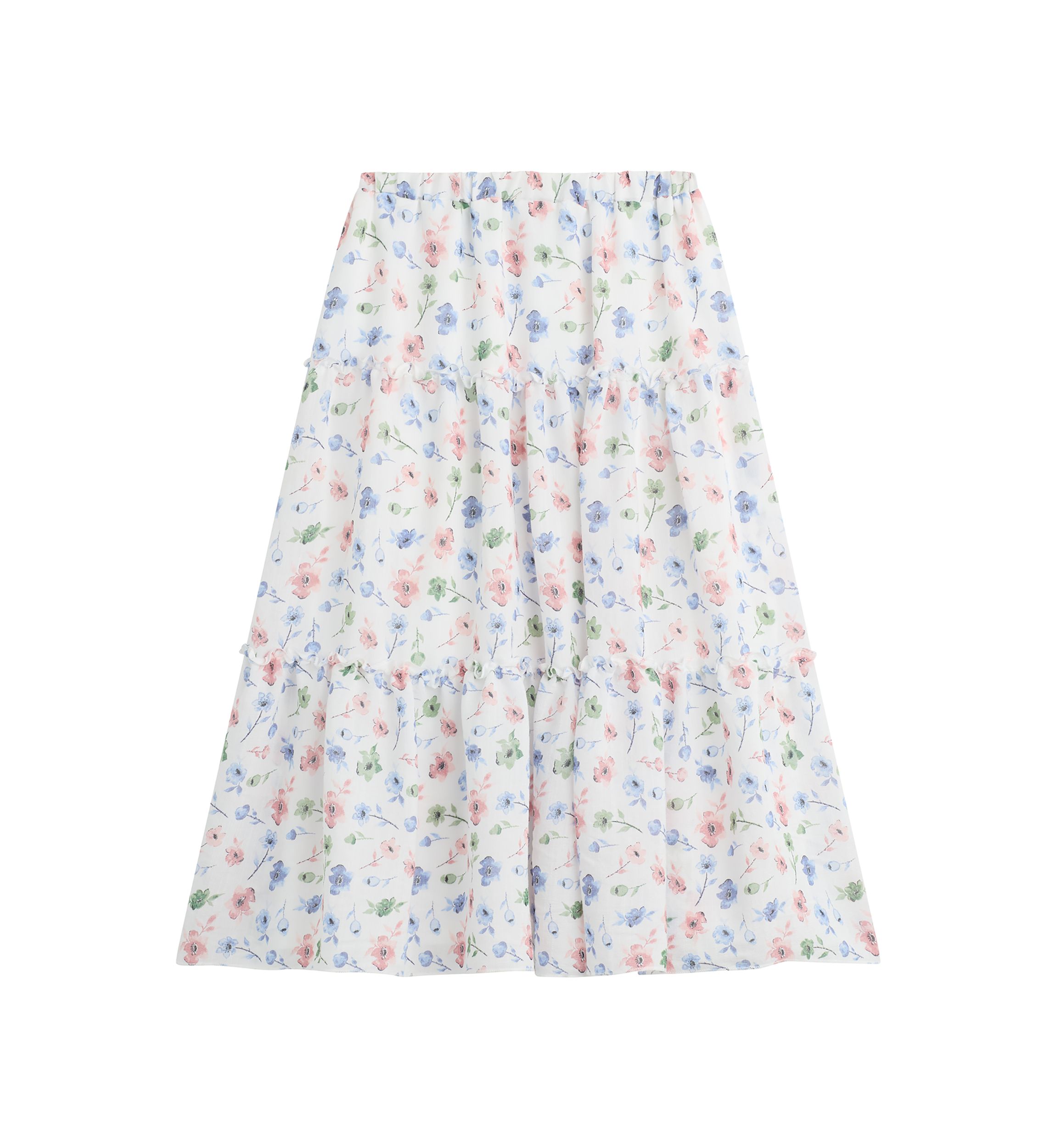 Girls 7-16 Printed Maxi Skirt