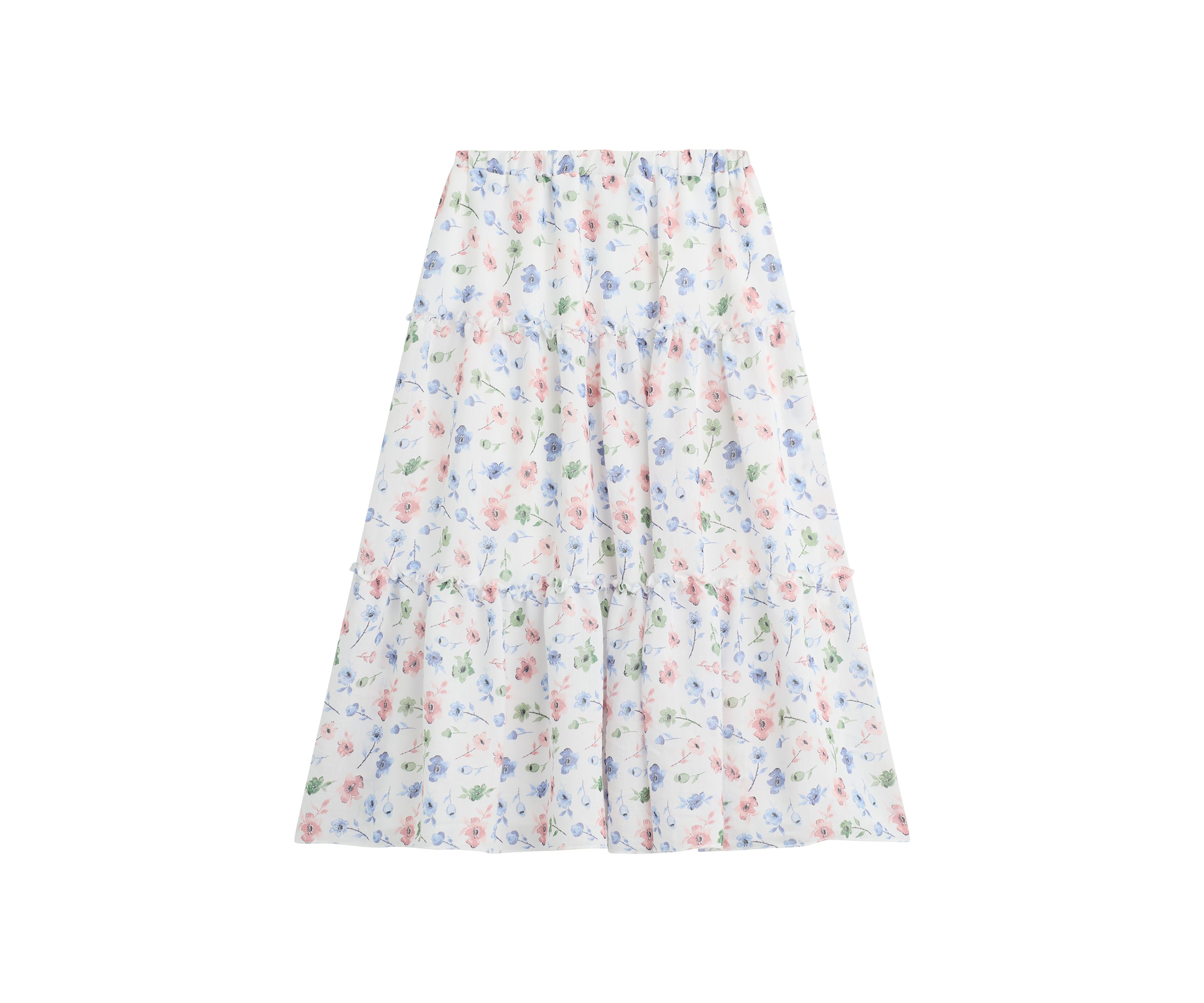 Girls 7-16 Printed Maxi Skirt