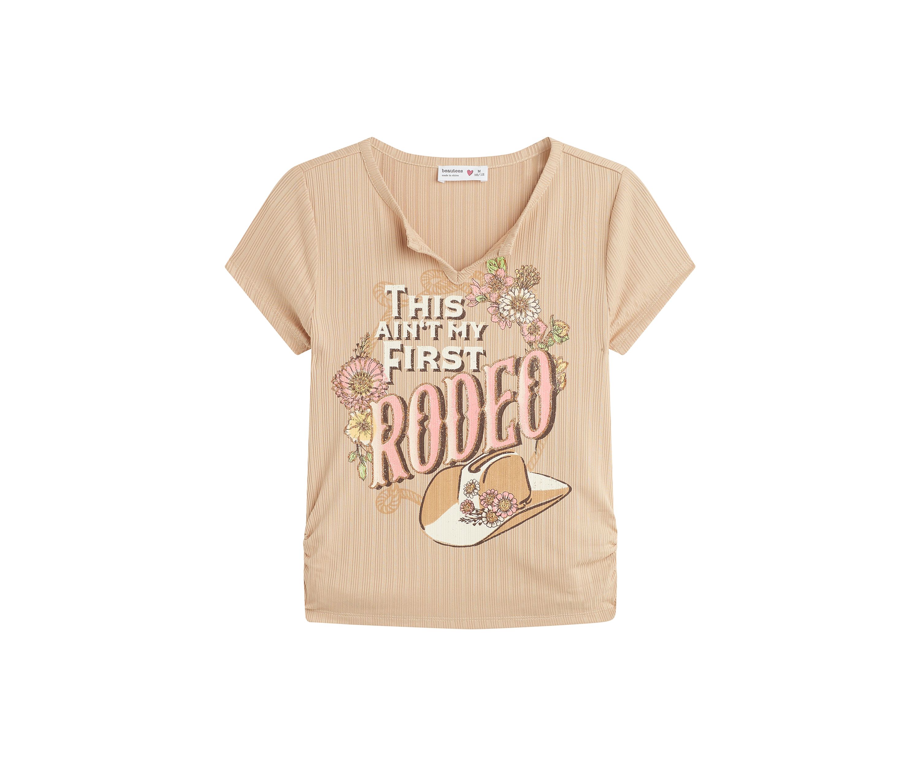 Girls 7-16 Rodeo Graphic Cinched T-Shirt