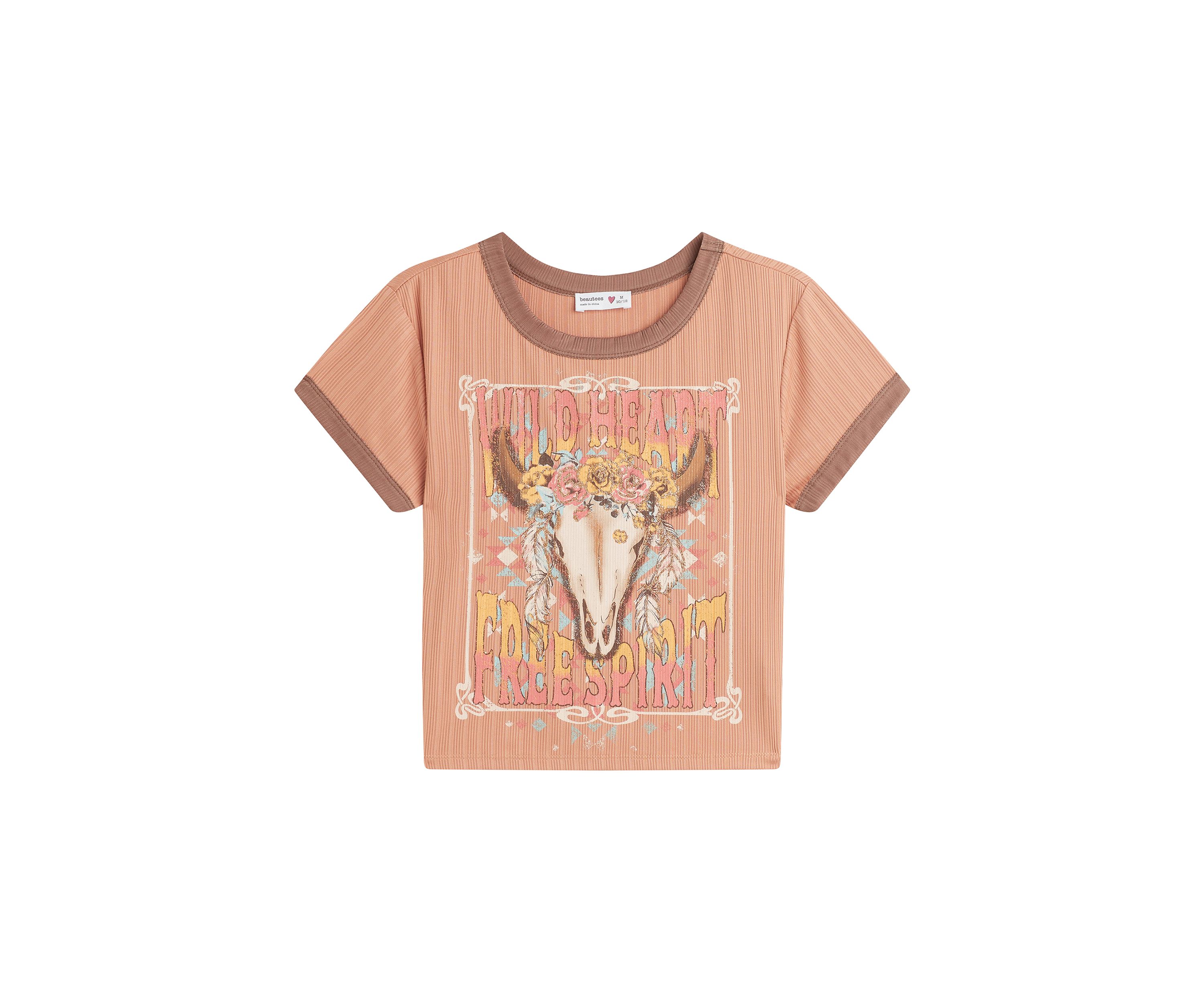 Girls 7-16 Wild Heart Free Spirit Graphic T-Shirt