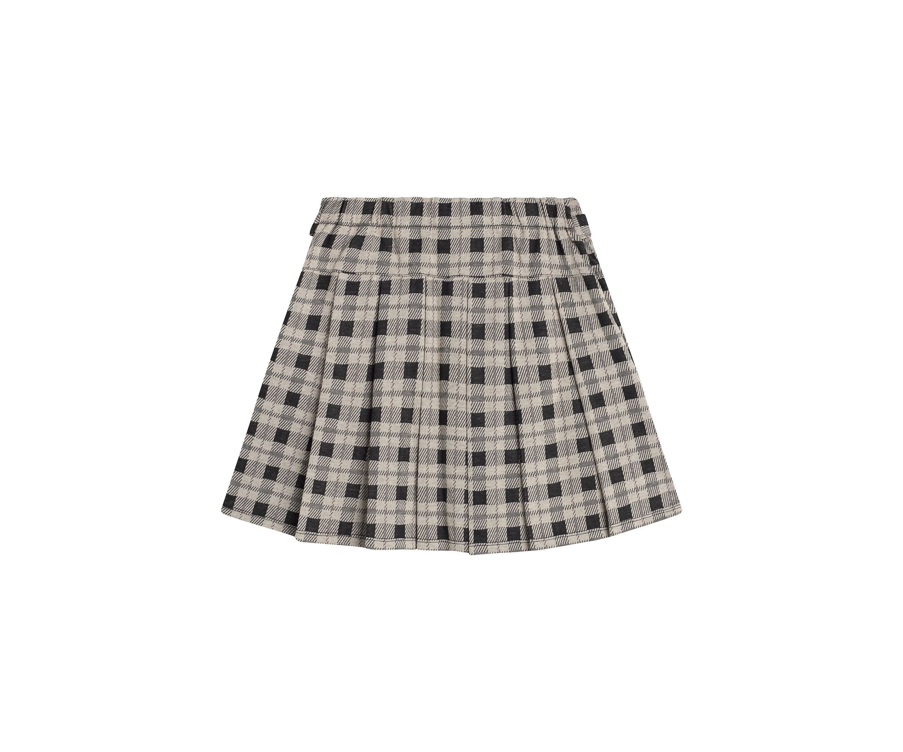 Girls 7-16 Plaid Printed Skirt