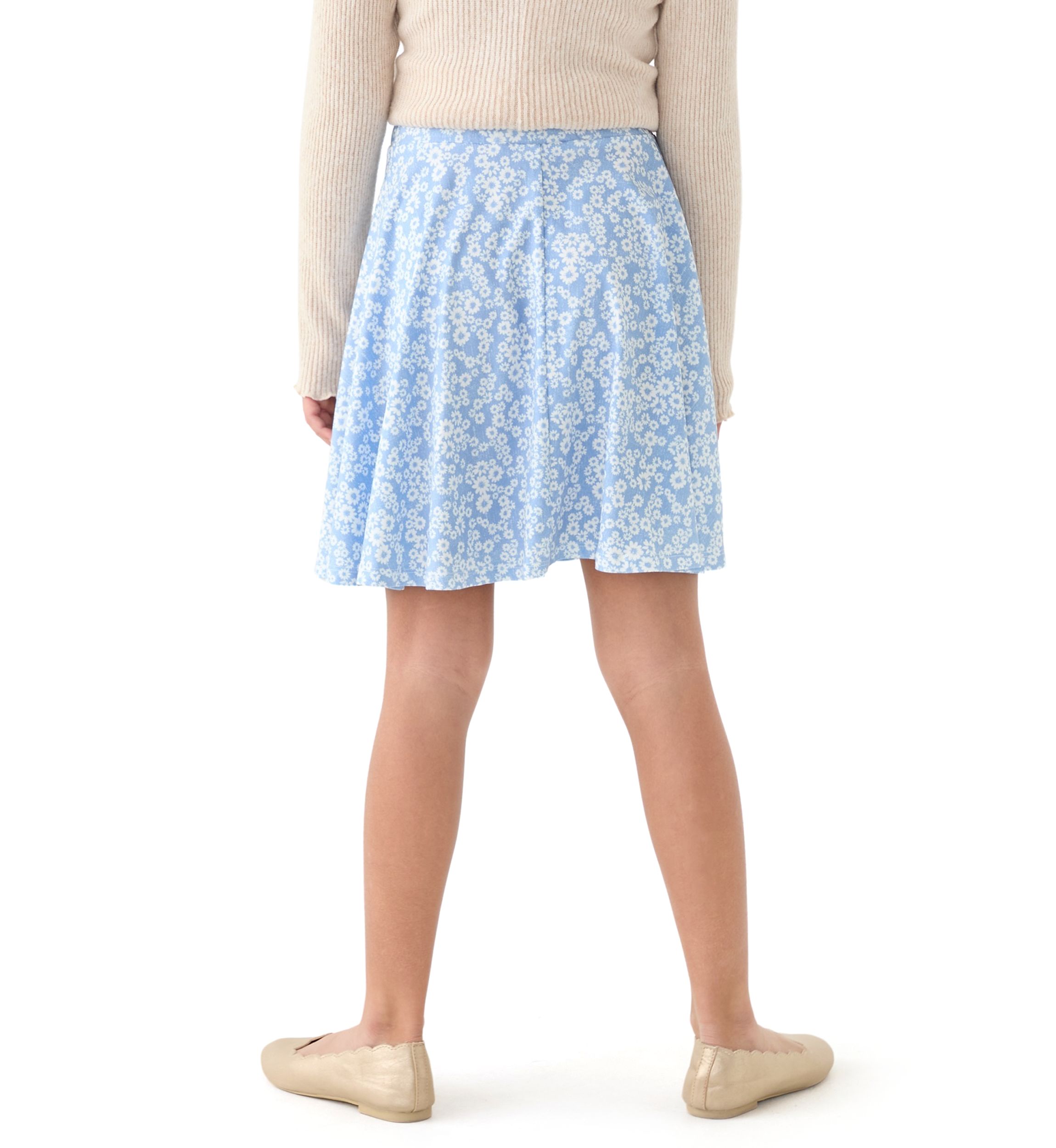Girls 7-16 Printed Skirt 