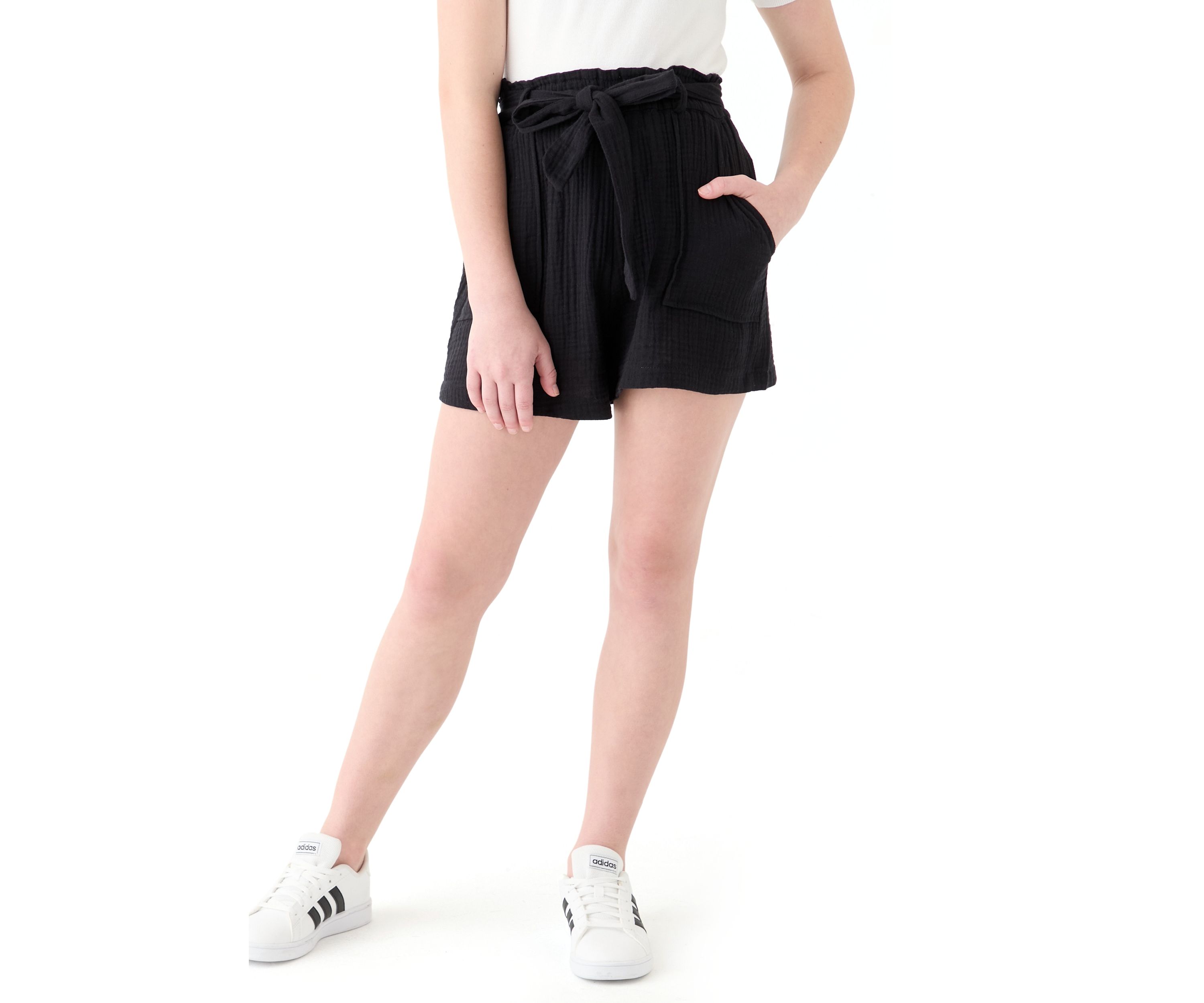 Girls 7-16 Gauzy Shorts