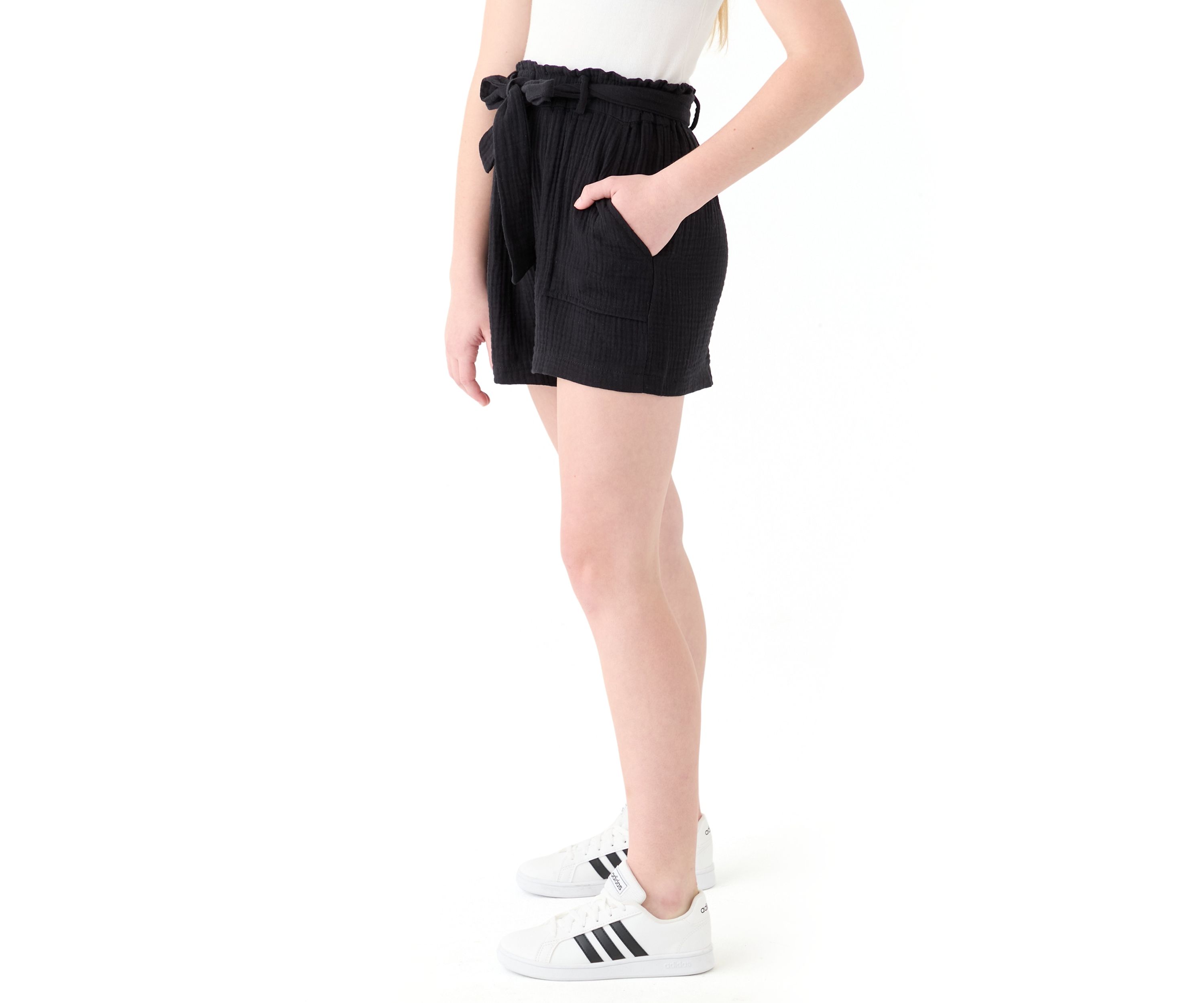 Girls 7-16 Gauzy Shorts