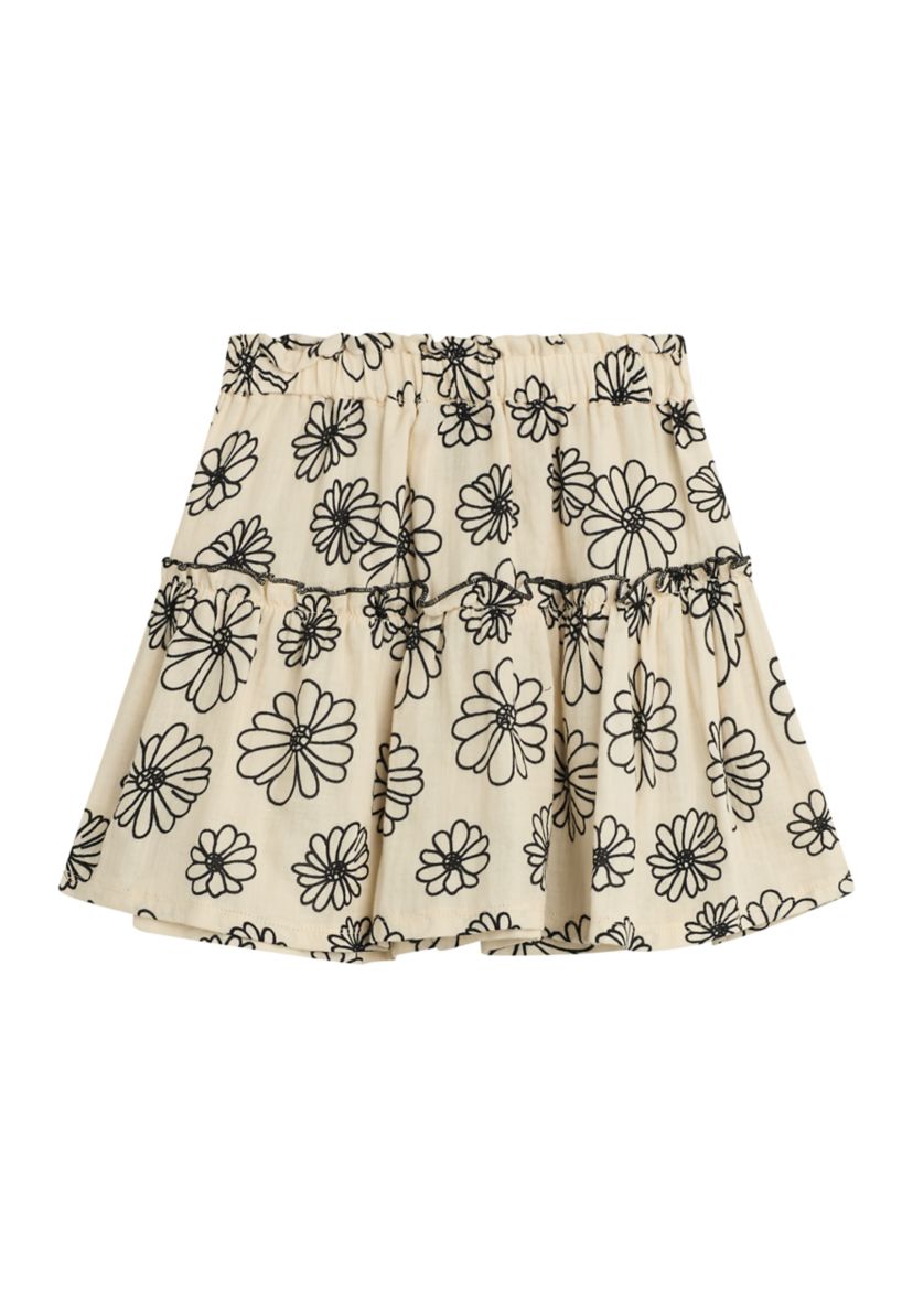 Girls 7-16 Printed Ruffle Skirt 