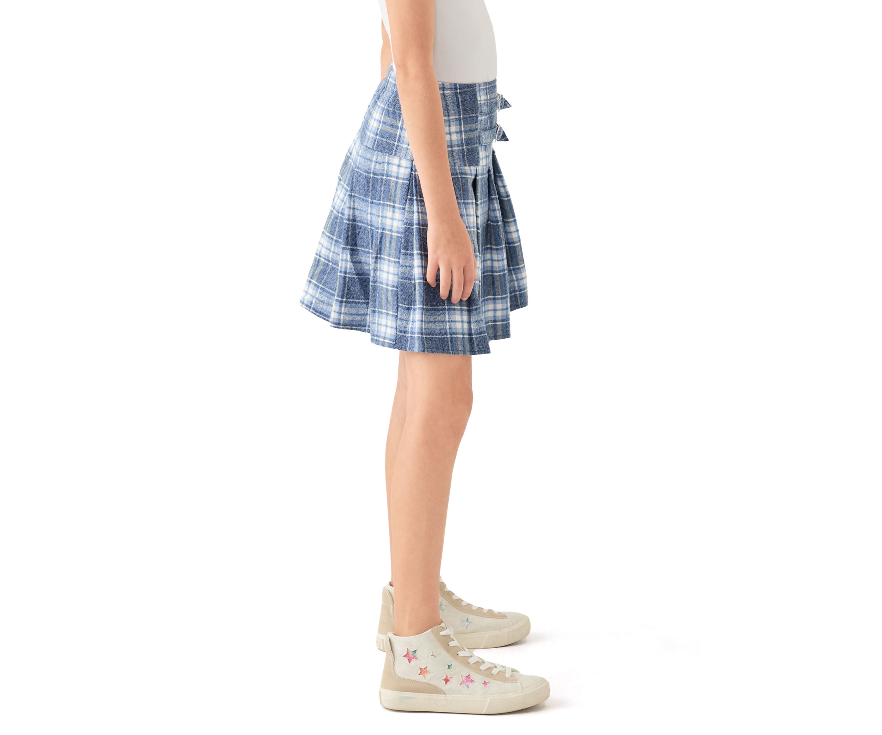 Girls 7-16 Plaid Skirt