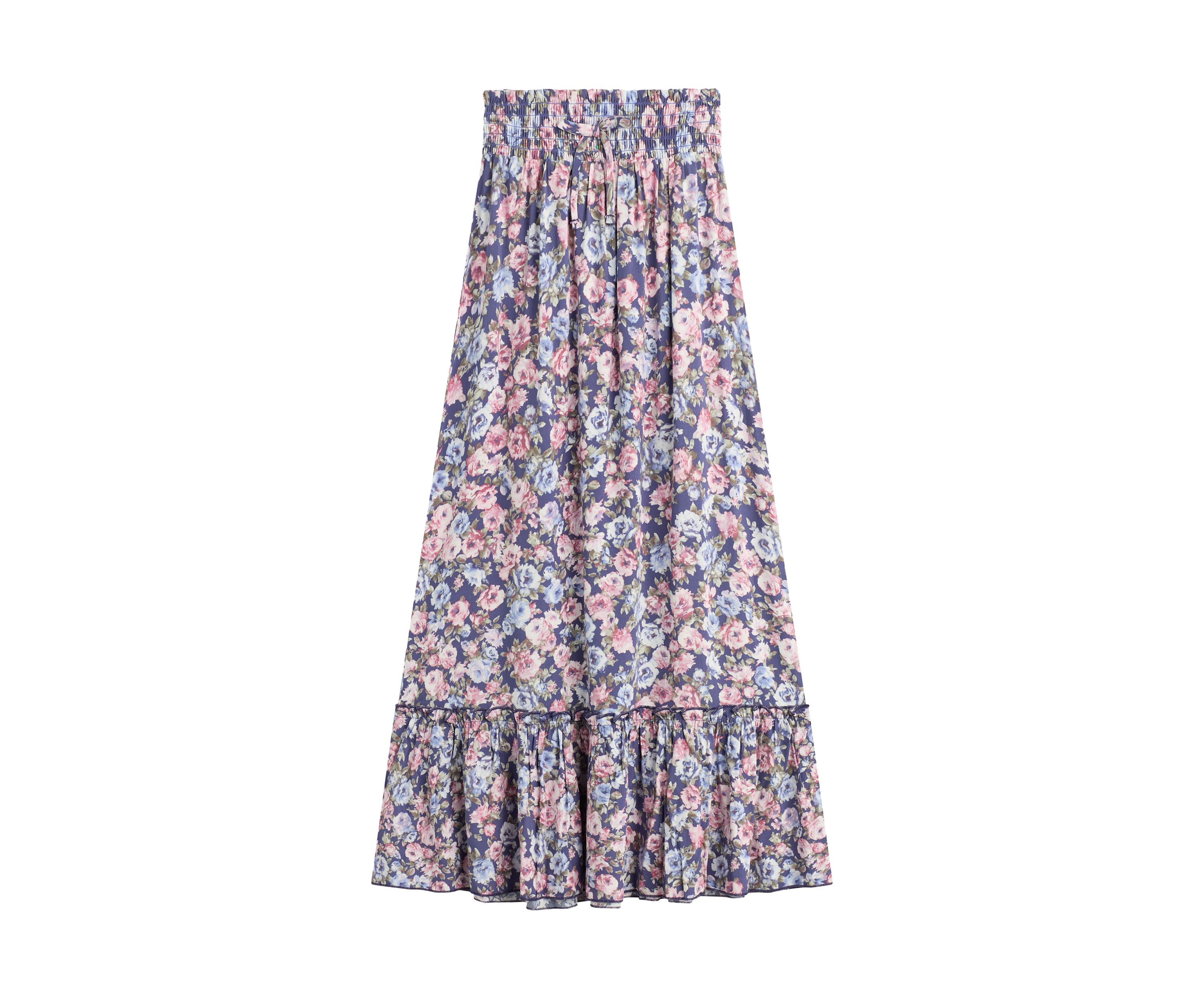 Girls 7-16 Floral Maxi Skirt