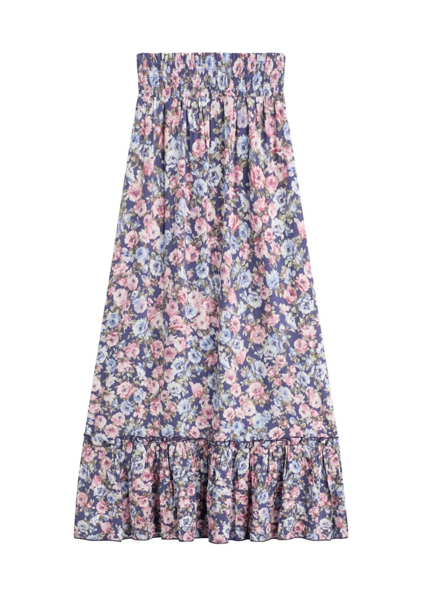 Girls 7-16 Floral Maxi Skirt
