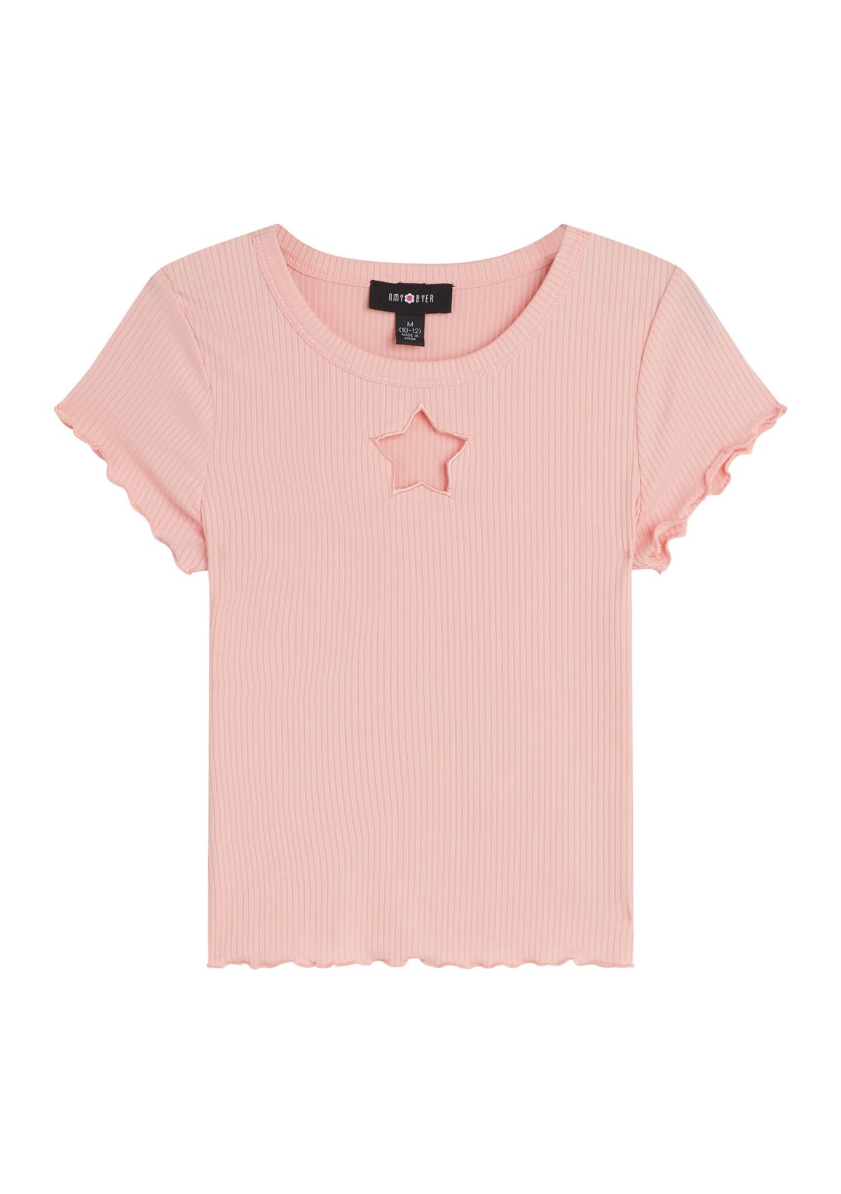 Girls 7-16 Cut Out Top