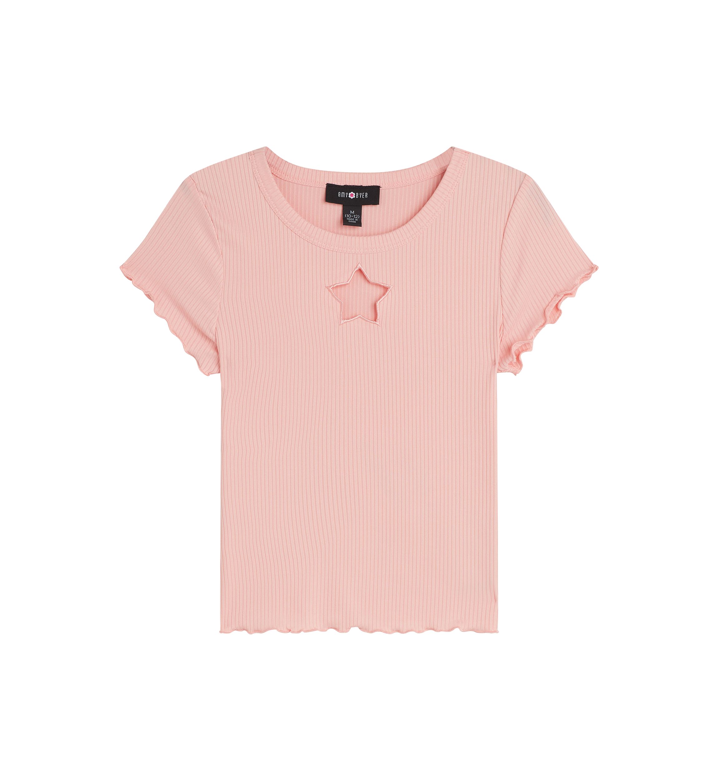 Girls 7-16 Cut Out Top