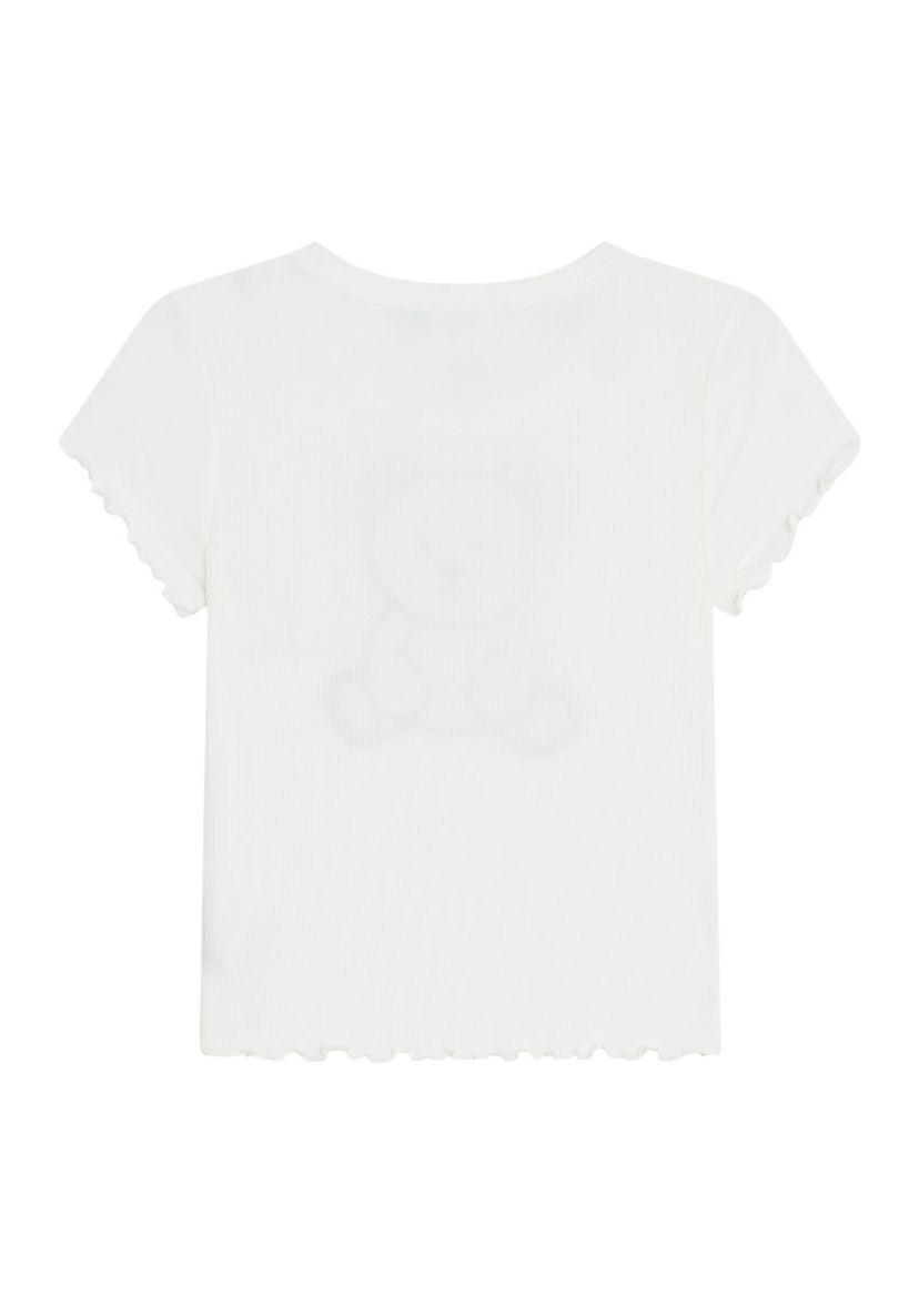 Girls 7-16 Teddy Bear Appliqué T-Shirt