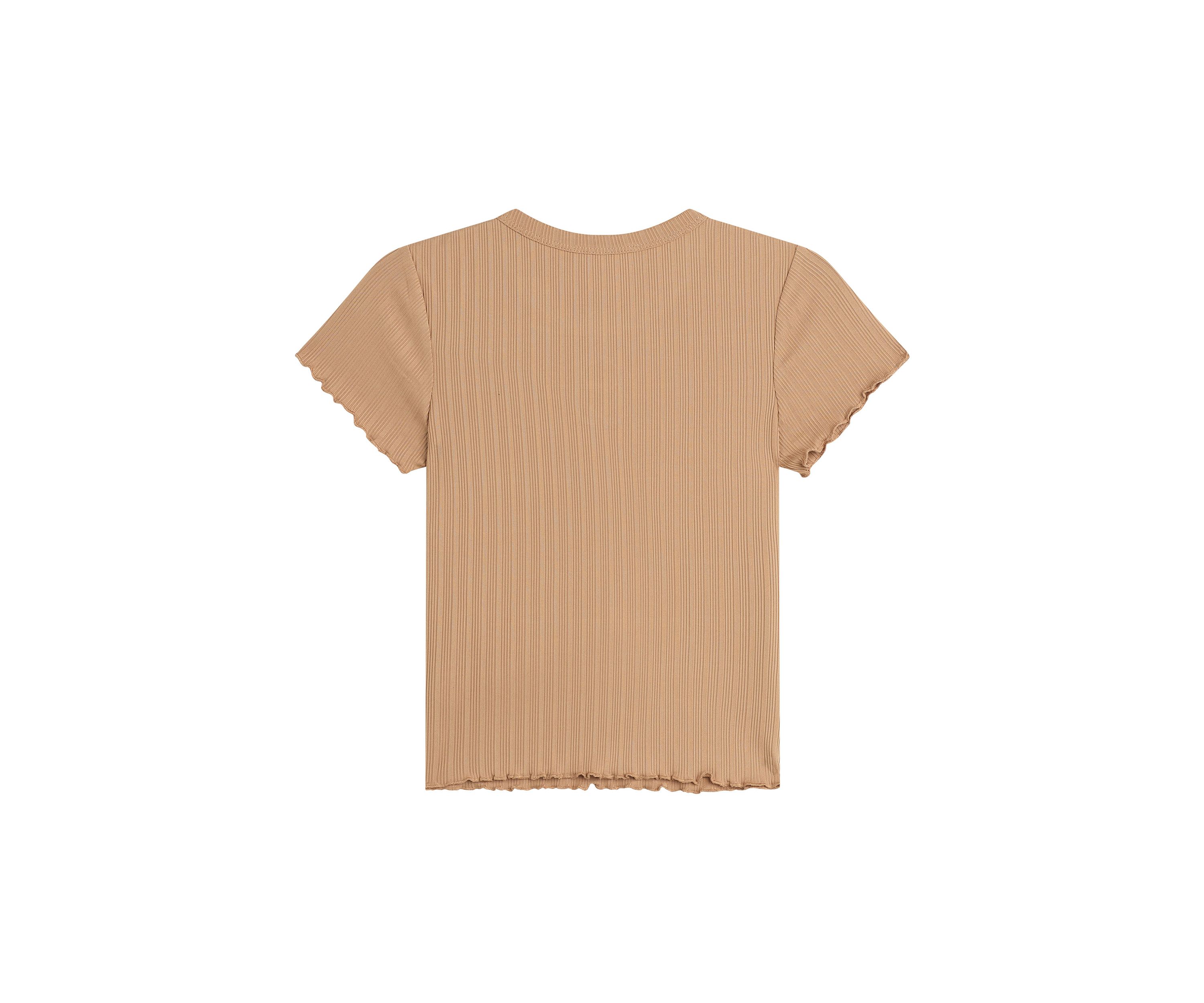 Girls 7-16 Teddy Bear Cutout T-Shirt
