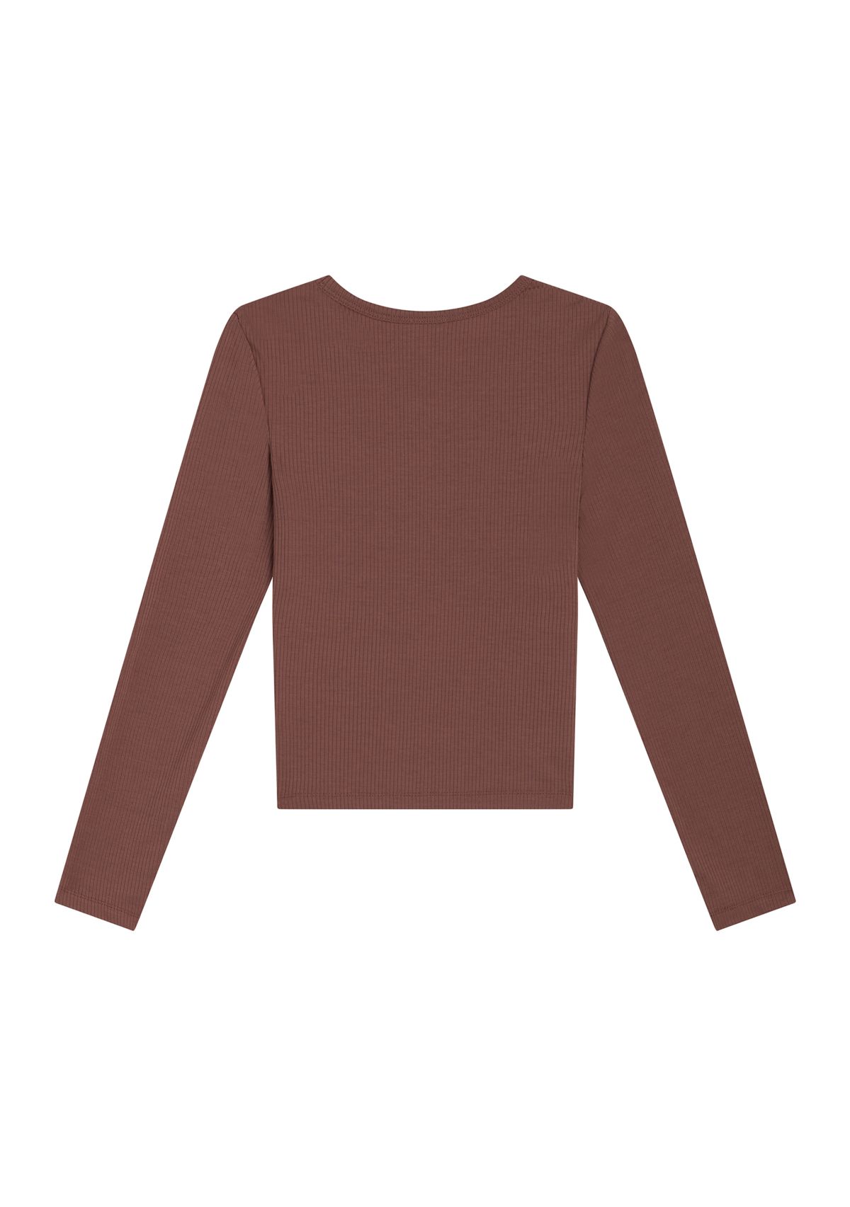 Girls 7-16 Texas Cowboy Boots Ribbed Knit Top