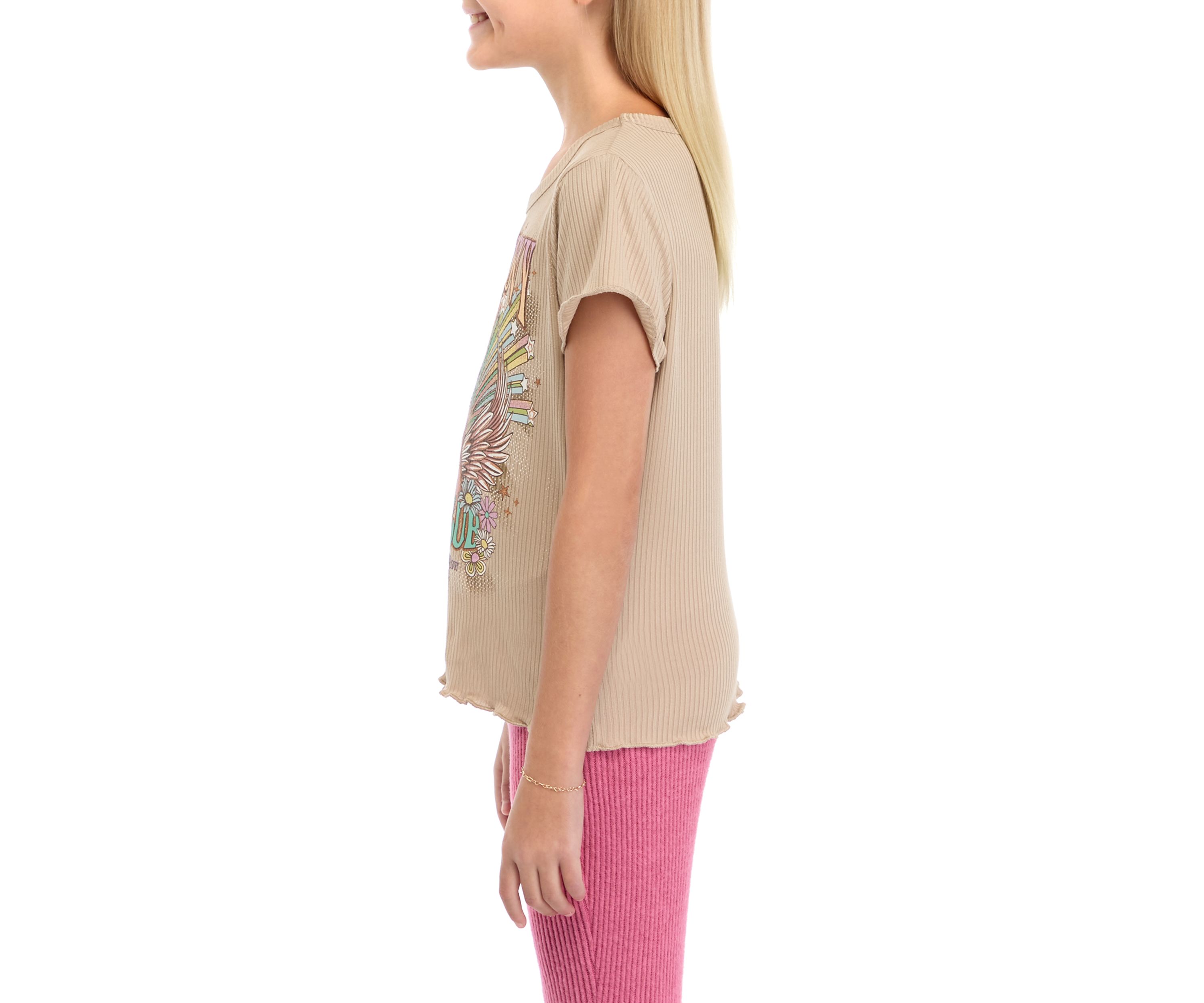 Girls 7-16 Chase Your Wildest Dreams Graphic T-Shirt