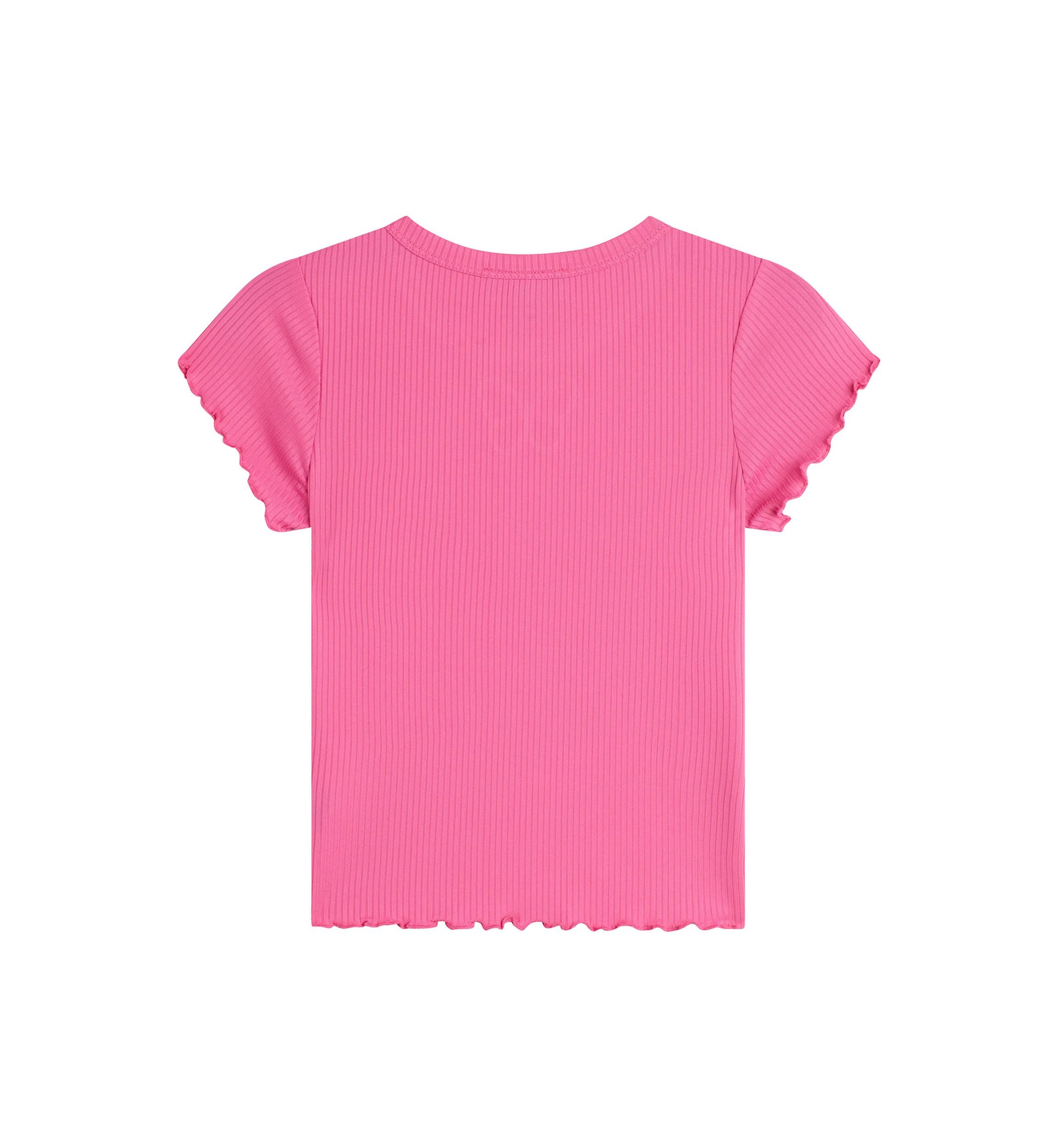 Girls 7-16 Butterfly Cutout Ribbed Knit T-Shirt