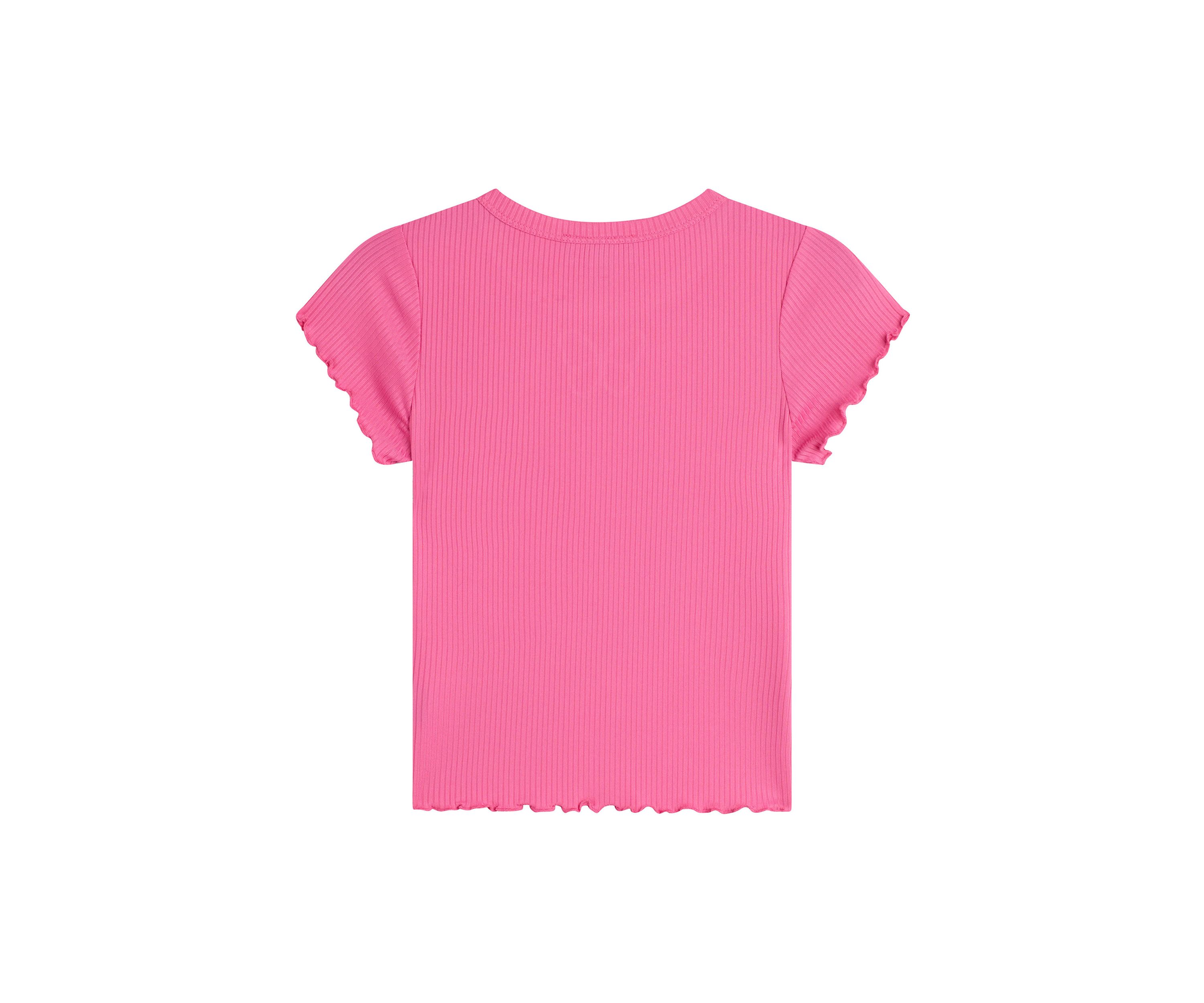 Girls 7-16 Butterfly Cutout Ribbed Knit T-Shirt