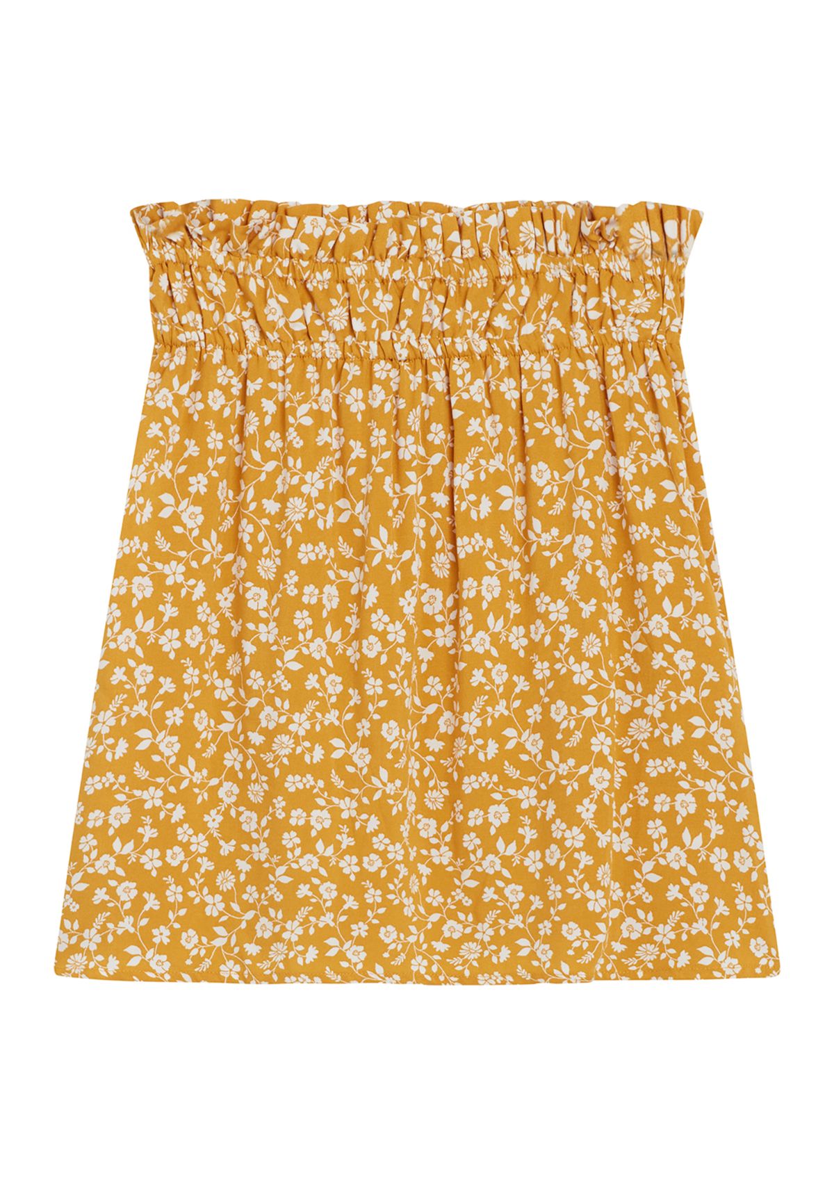 Girls 7-16 Floral Printed Woven Skirt