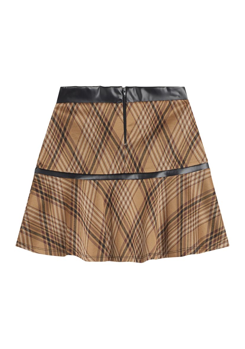 Girls 7-16 Plaid Skirt