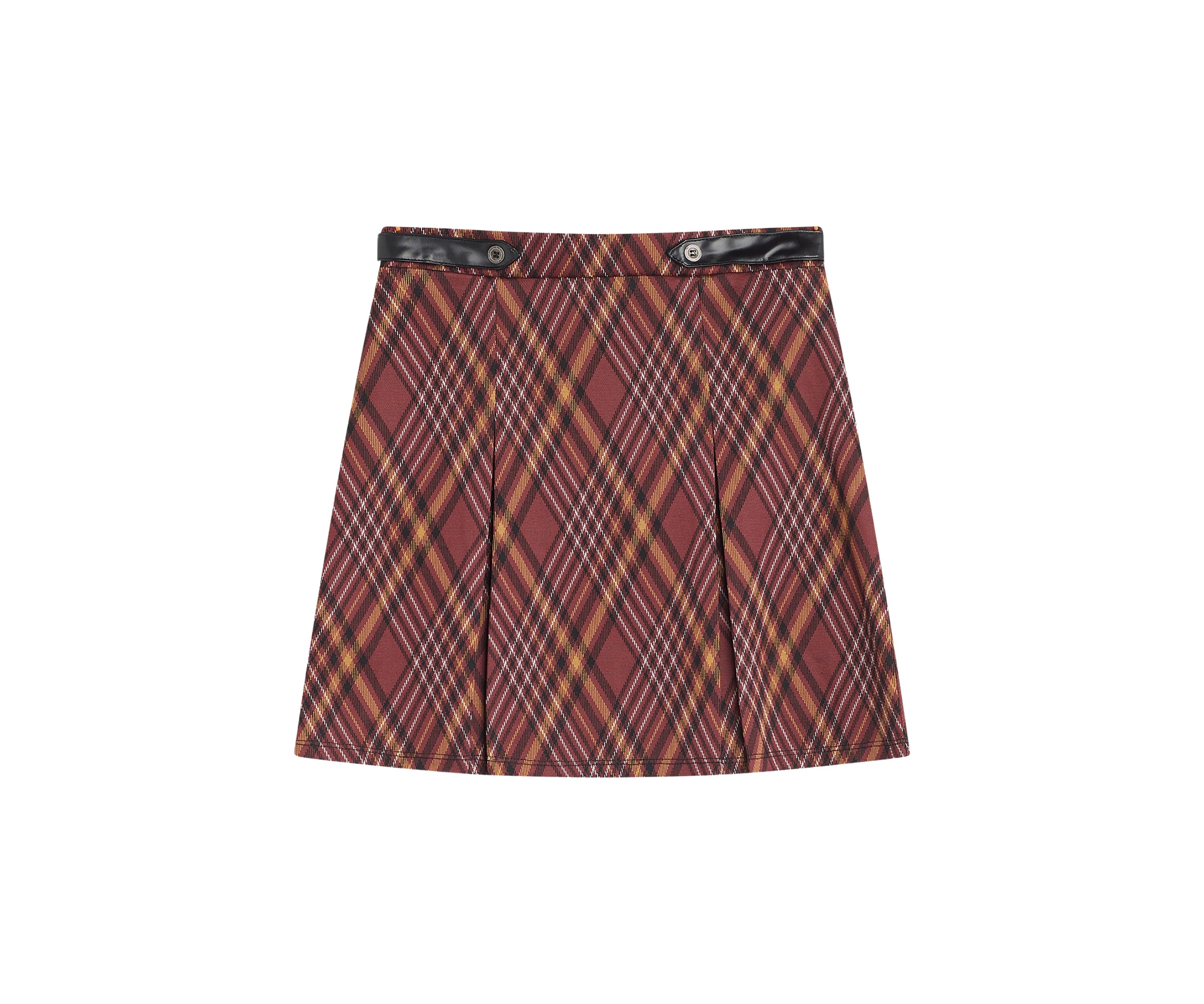 Girls 7-16 Plaid Skirt