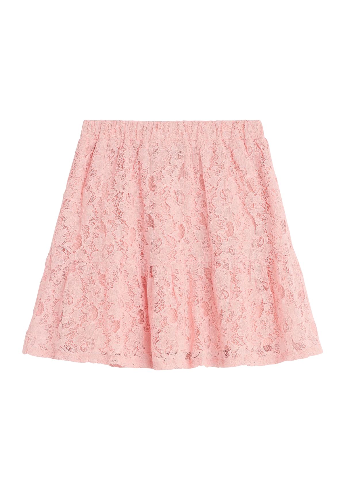 Girls 7-16 Embroidered Lace Mini Skirt