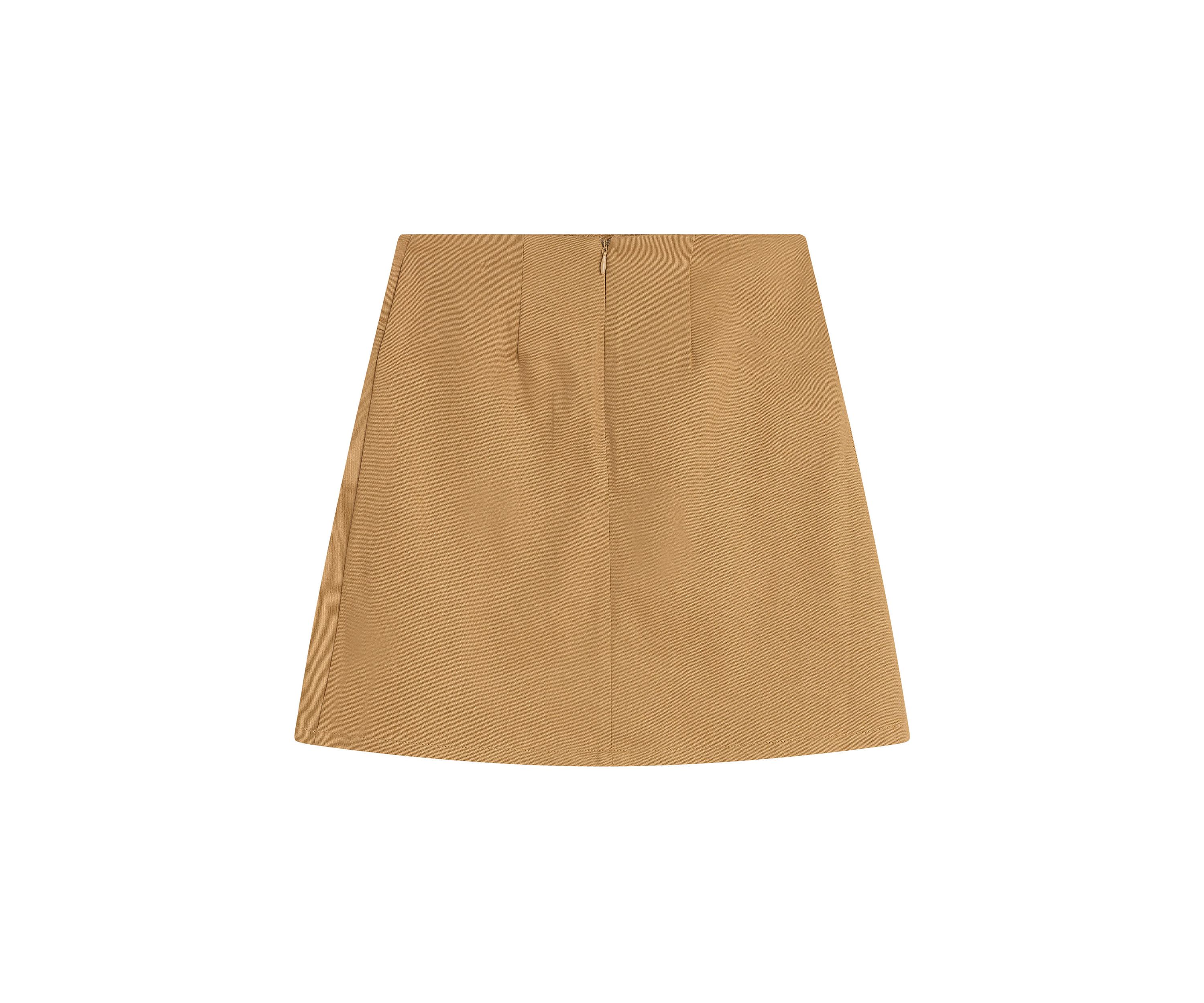 Girls 7-16 Pleated Skirt with Cargo Pocket