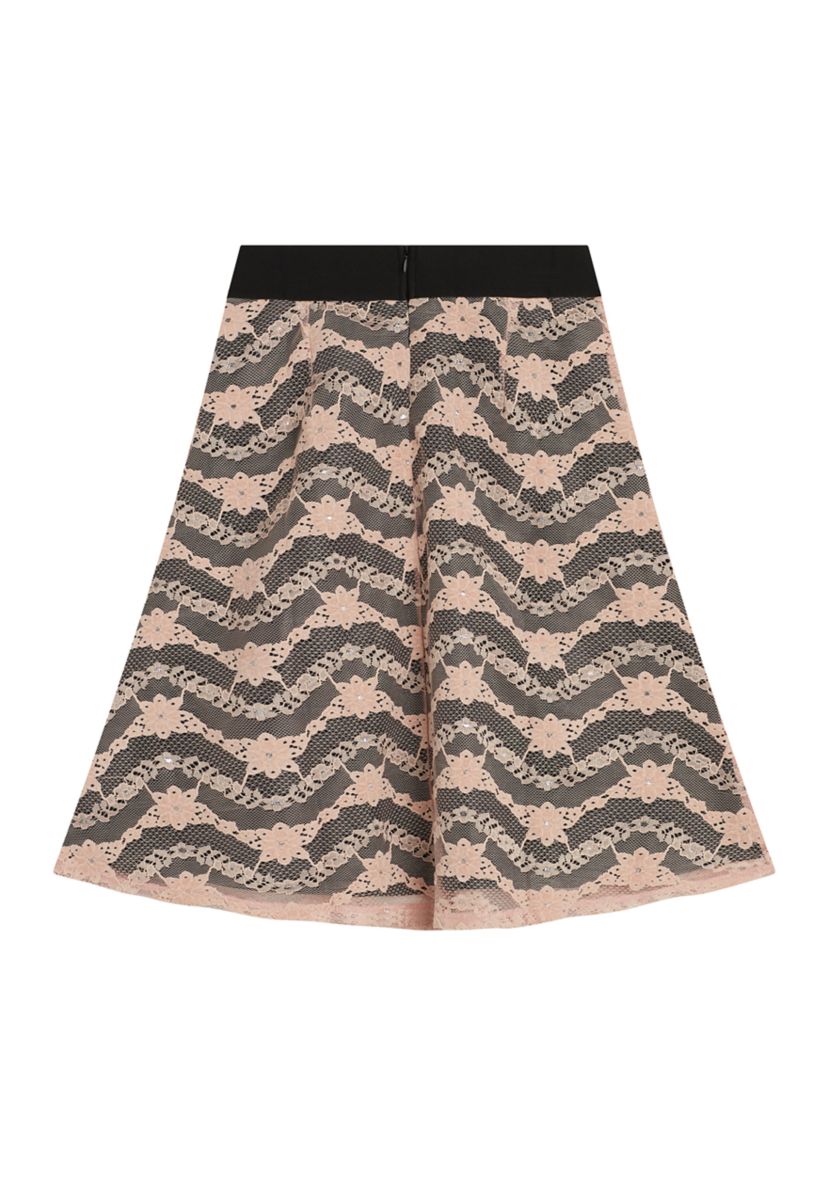 Girls 7-16 Lace Skirt