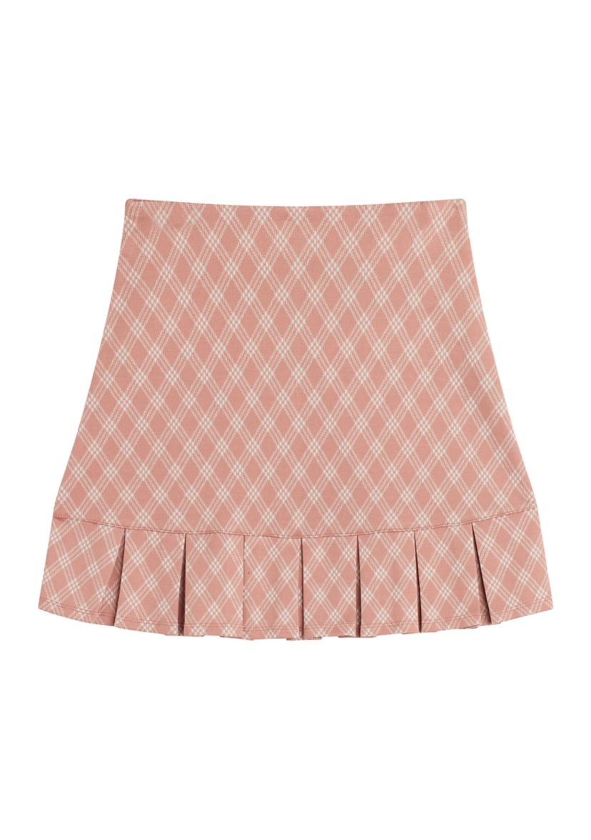 Girls 7-16 Plaid Skirt
