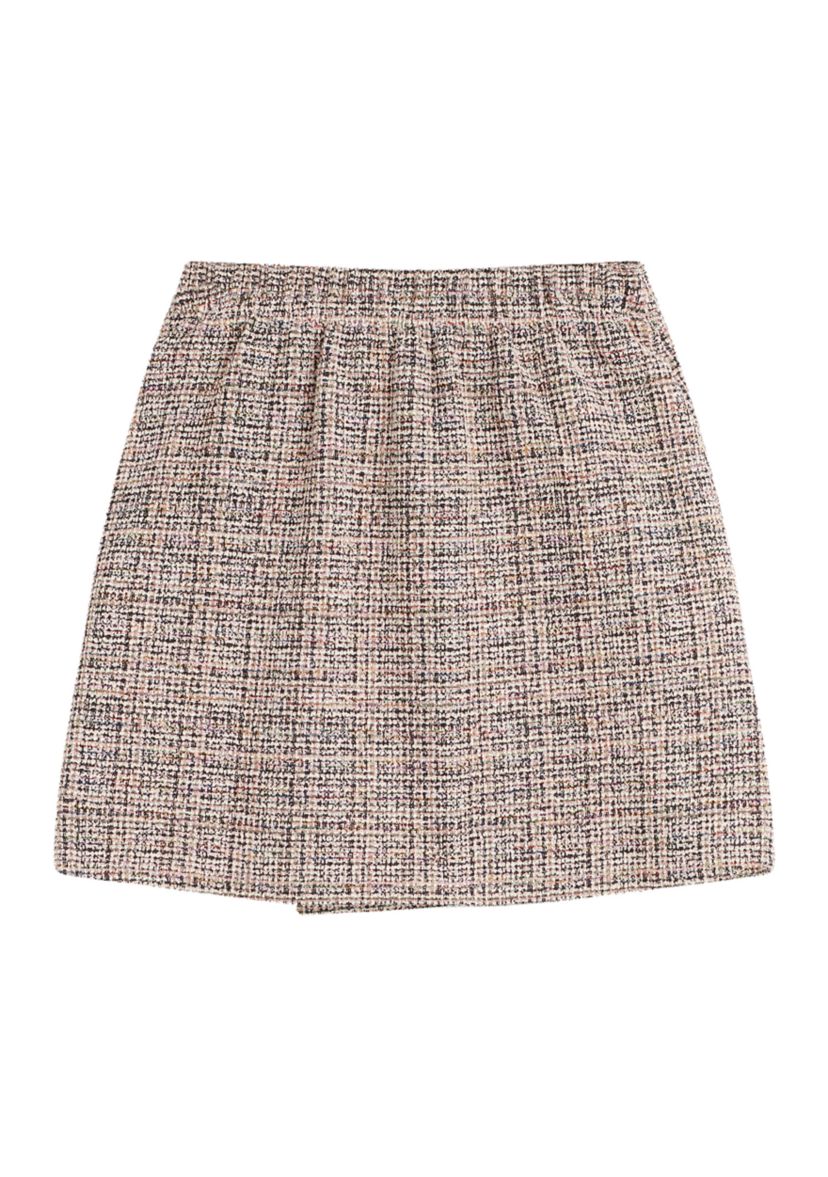 Girls 7-16 Bouclé Skirt