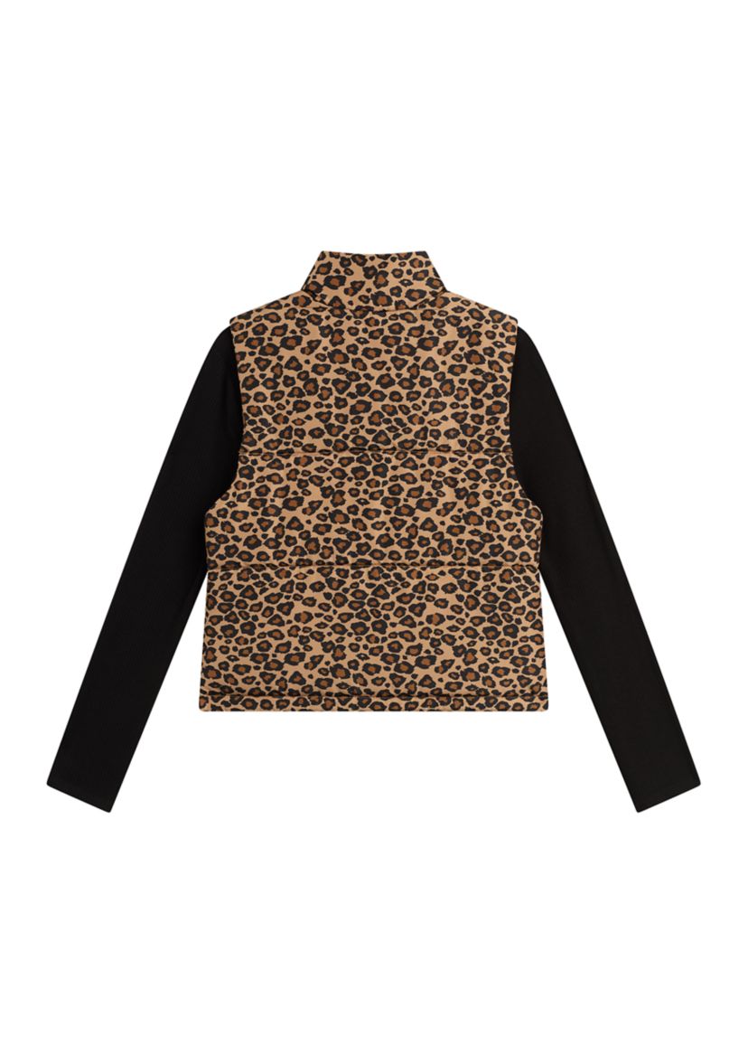 Girls 7-16 Puffer Vest Set 