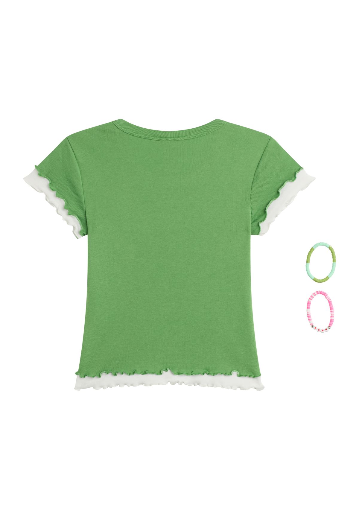 Girls 7-16 Double Layer Baby T-Shirt