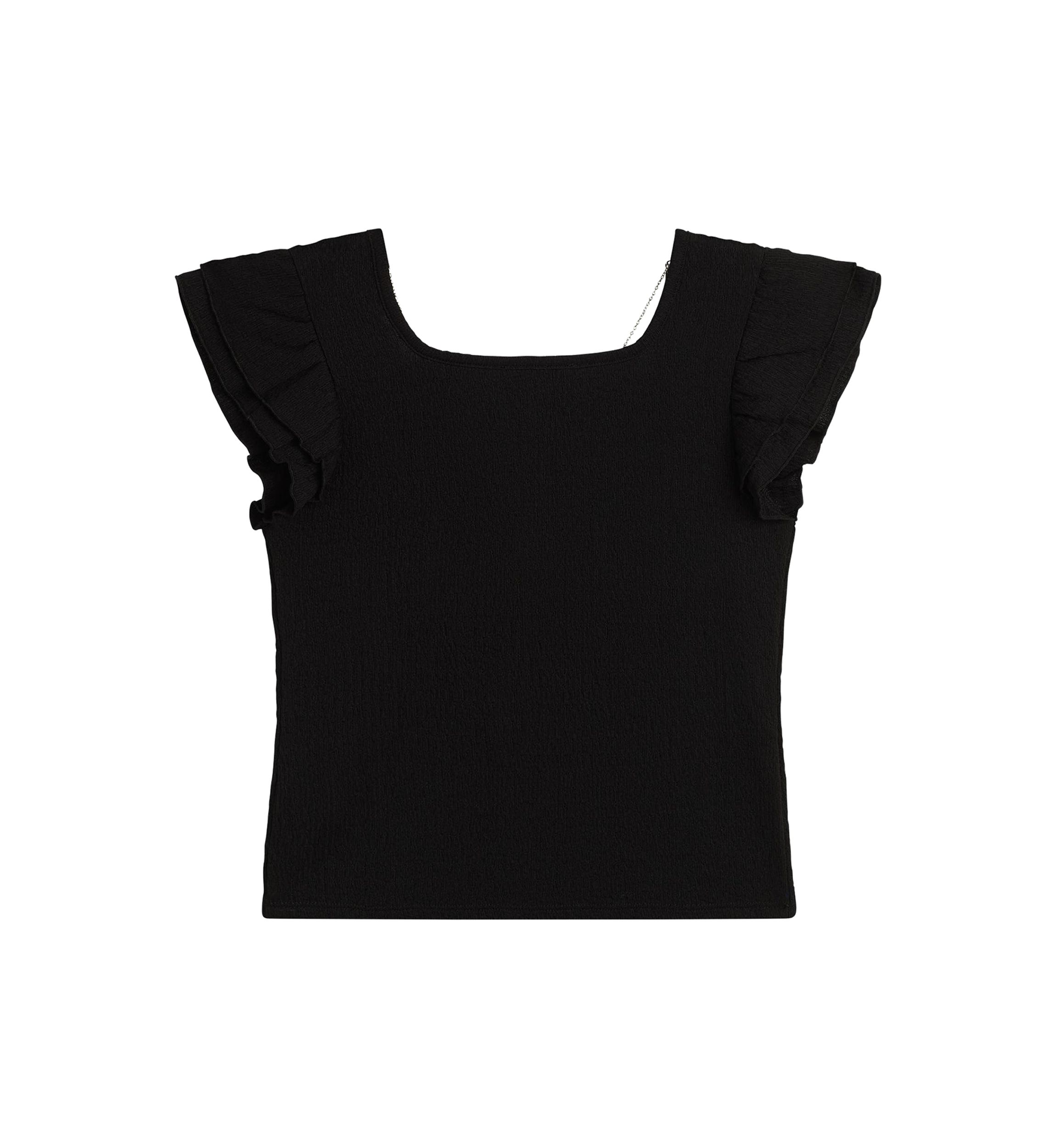 Girls 7-16 Pucker Knit Top 