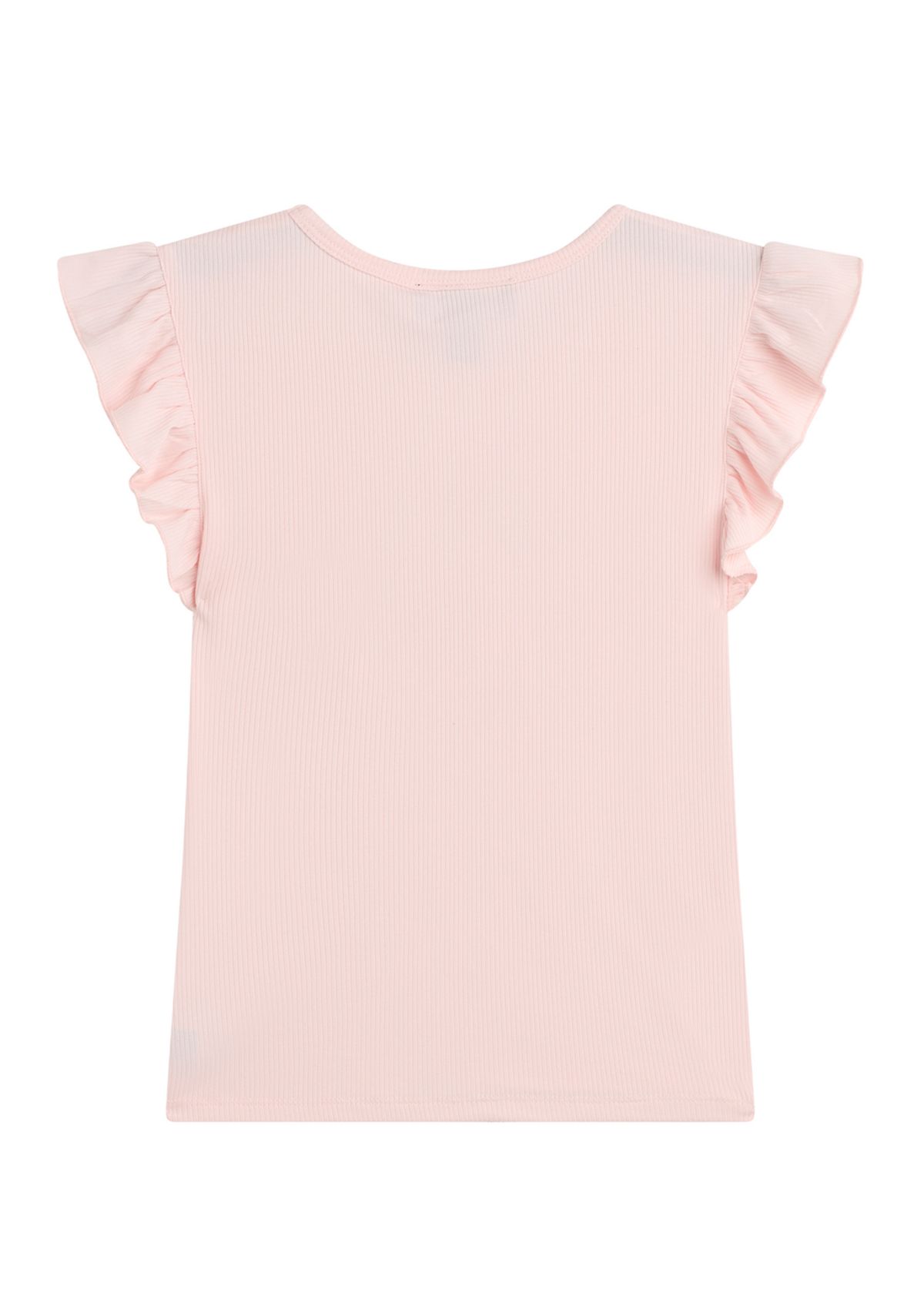 Girls 7-16 Flutter Sleeve T-Shirt