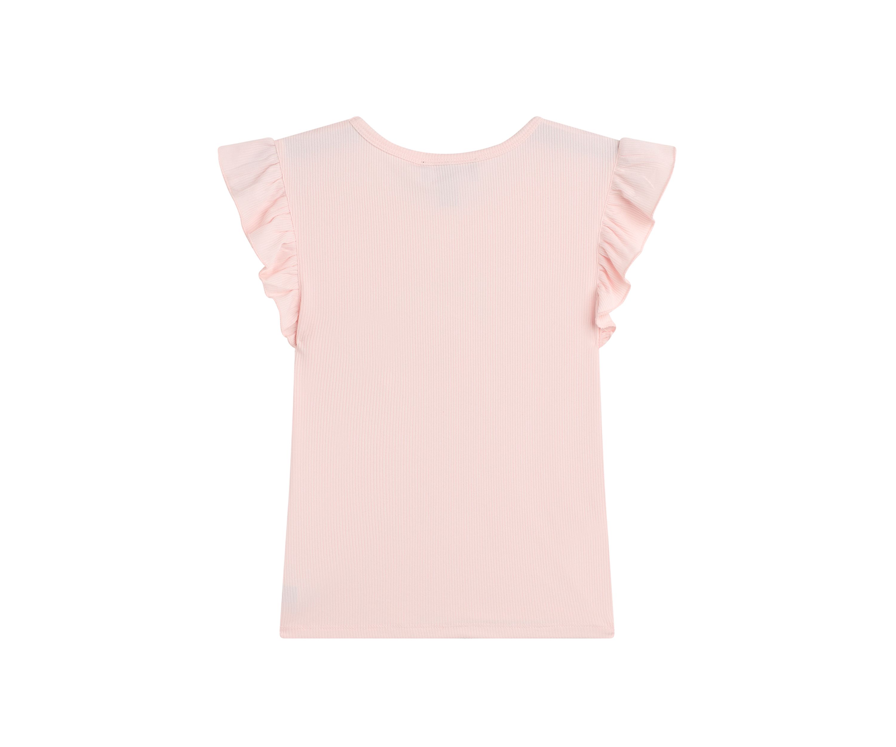 Girls 7-16 Flutter Sleeve T-Shirt
