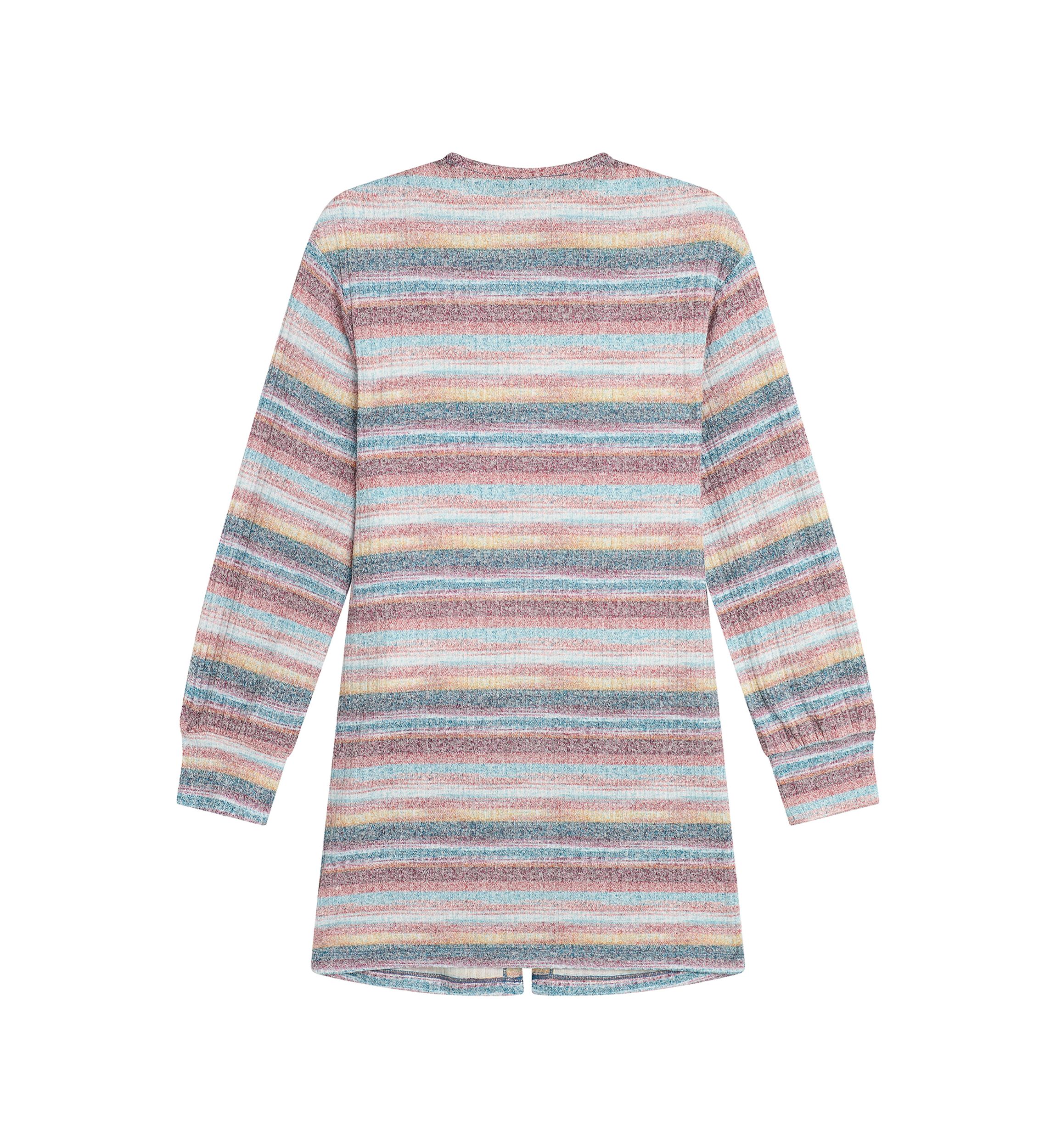 Girls 7-16 Striped Duster Cardigan Set