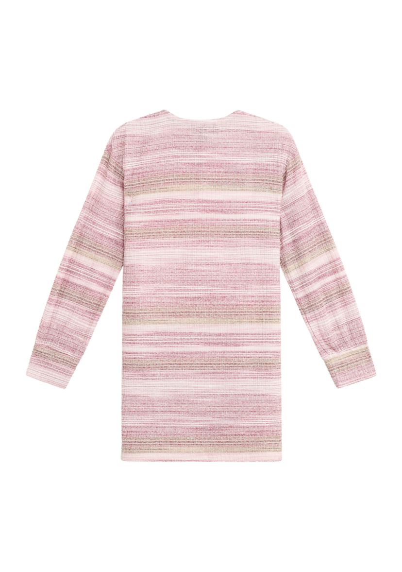 Girls 7-16 Striped Duster Cardigan Set