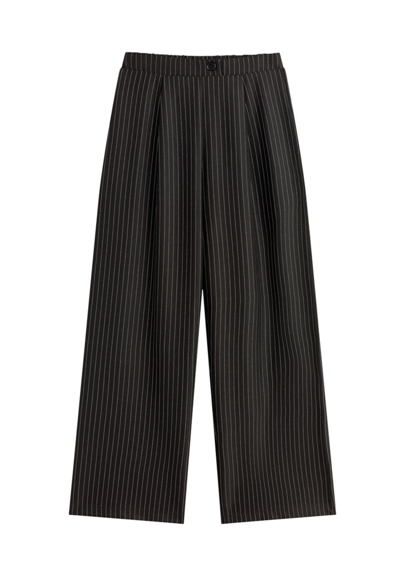 Girls 7-16 Menswear Stripe Trouser Pants