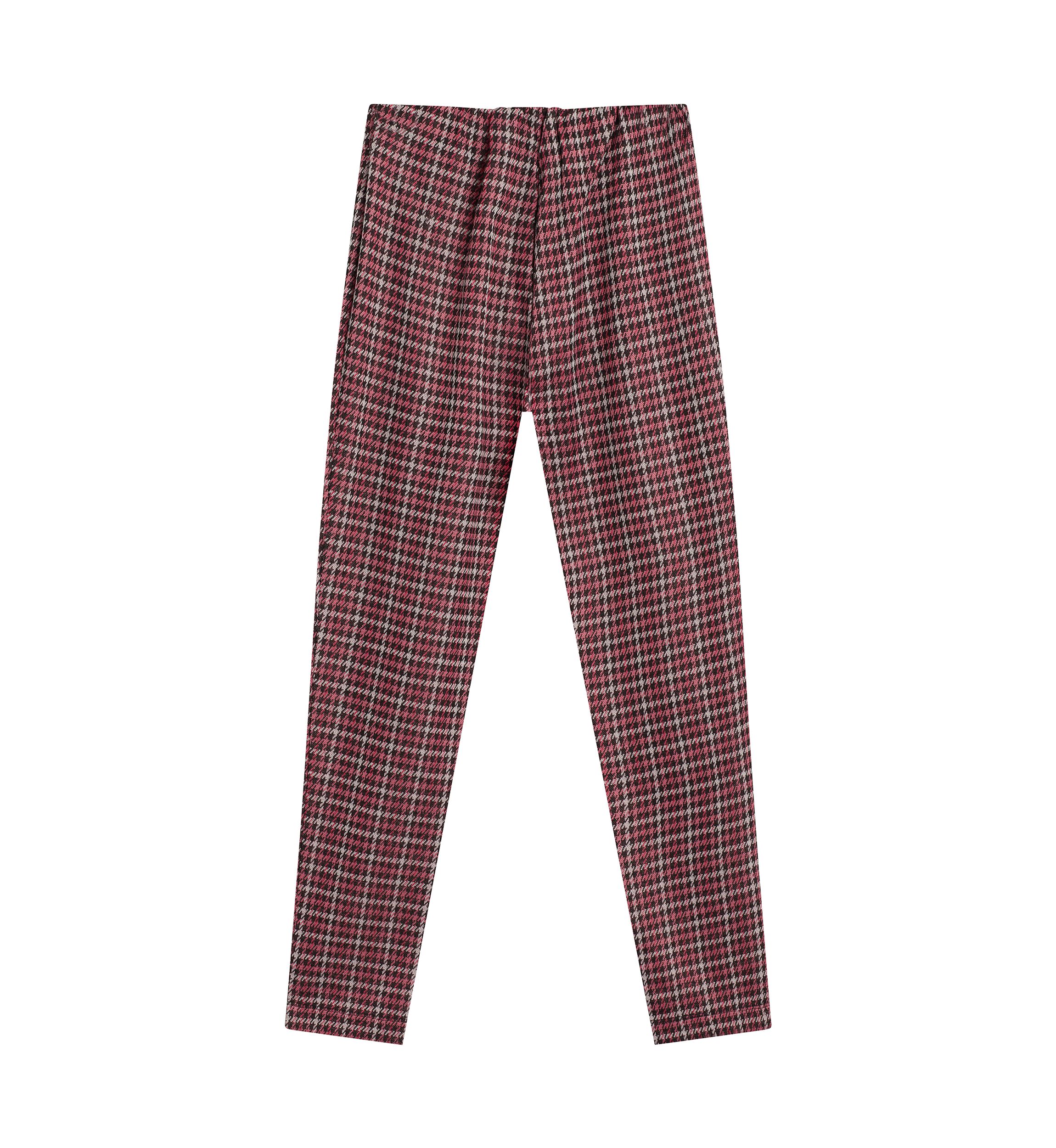 Girls 7-16 Slim Plaid Pants