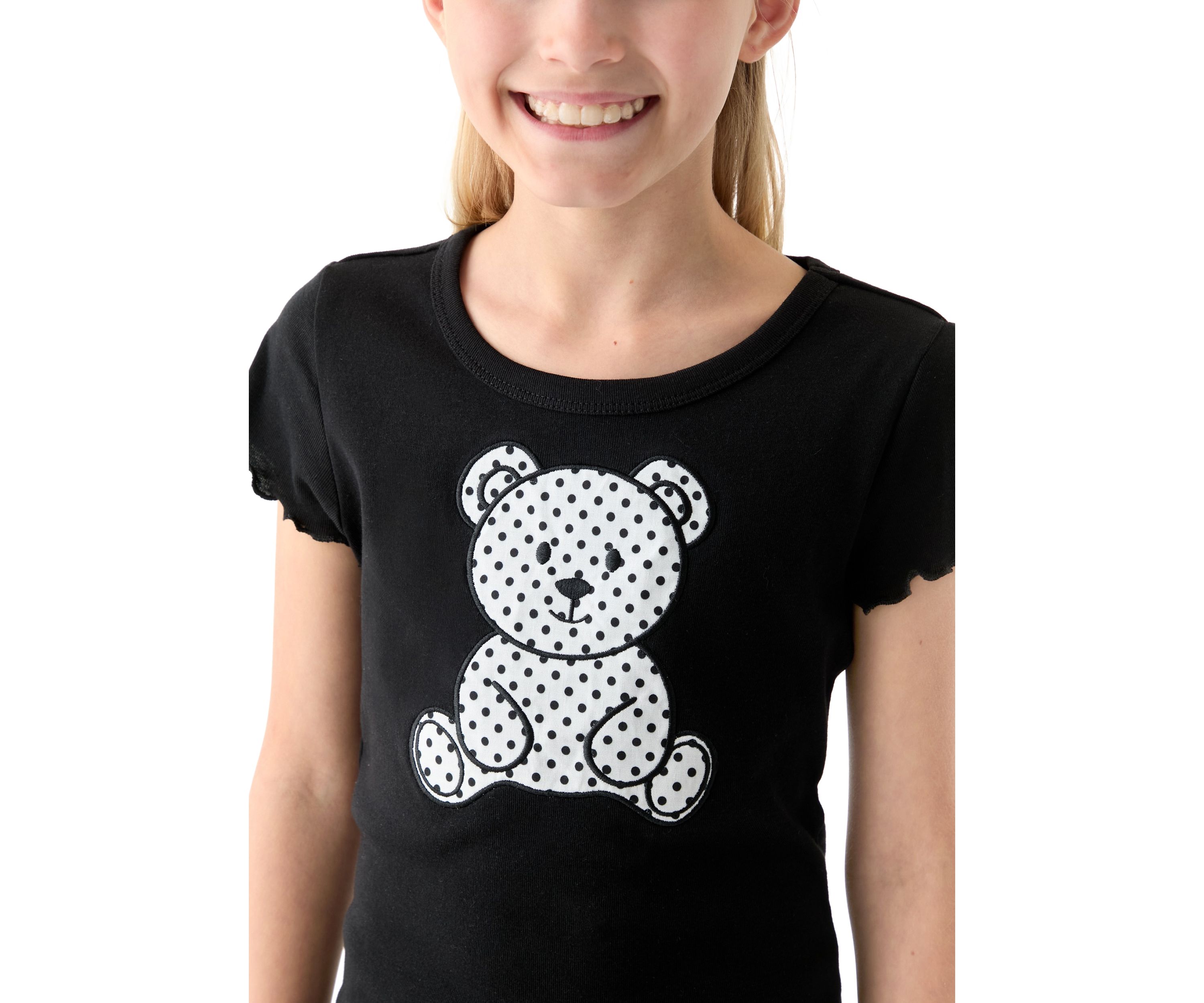 Girls 7-16 Teddy Dot Maxi Skirt Set
