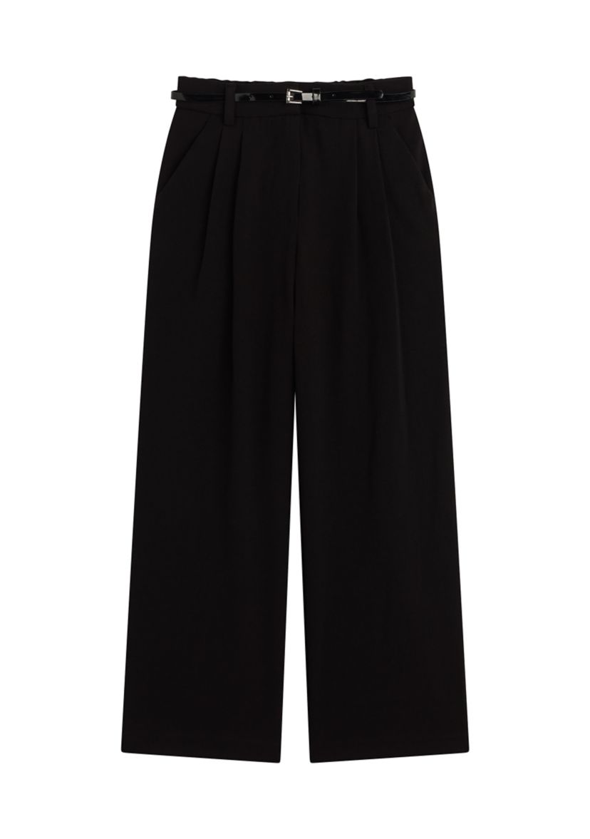Girls 7-16 Belted Trousers