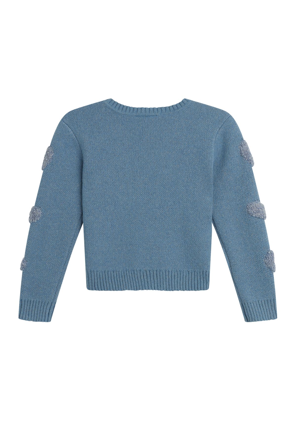 Girls 7-16 Pullover Heart Sweater
