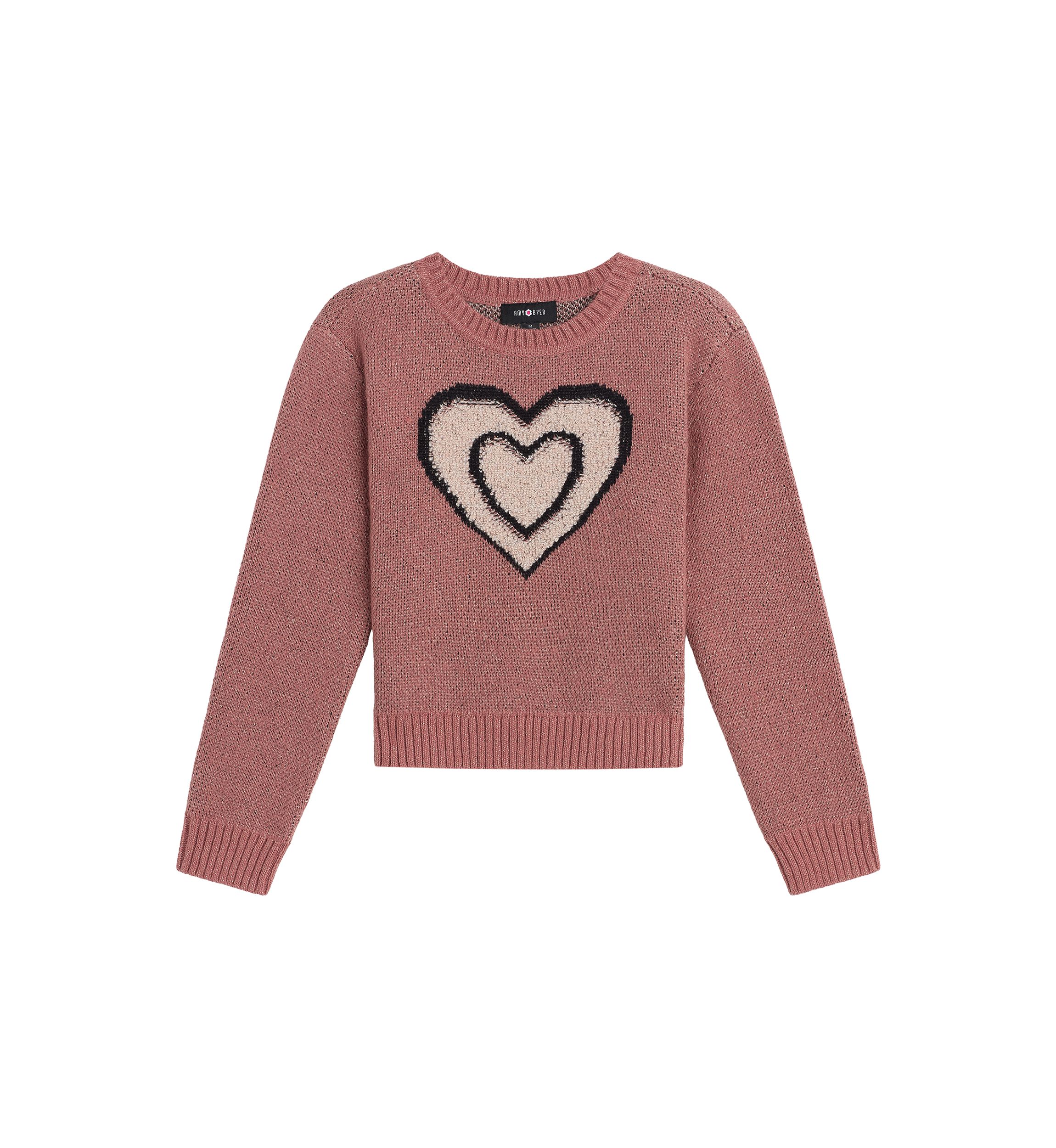 Girls 7-16 Heart Printed Top