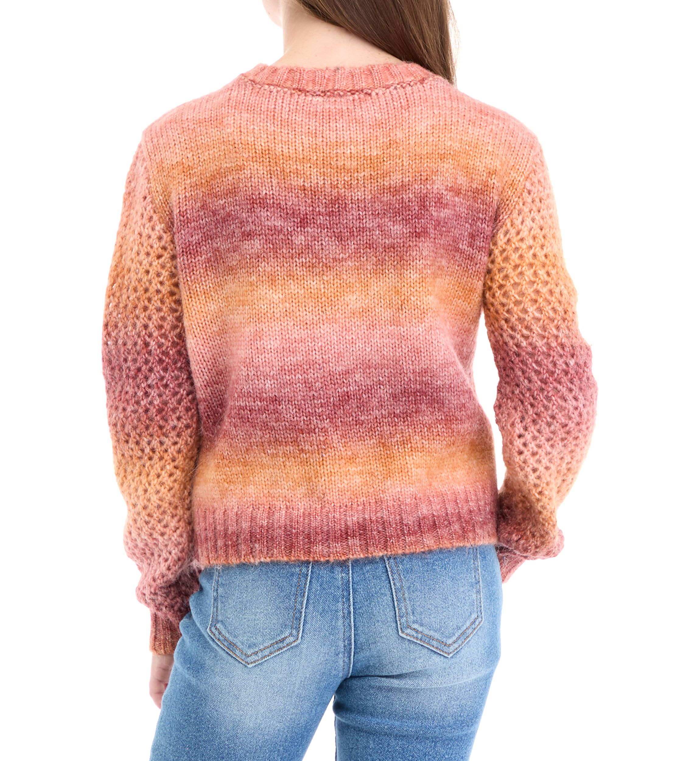 Girls 7-16 Ombré Sweater