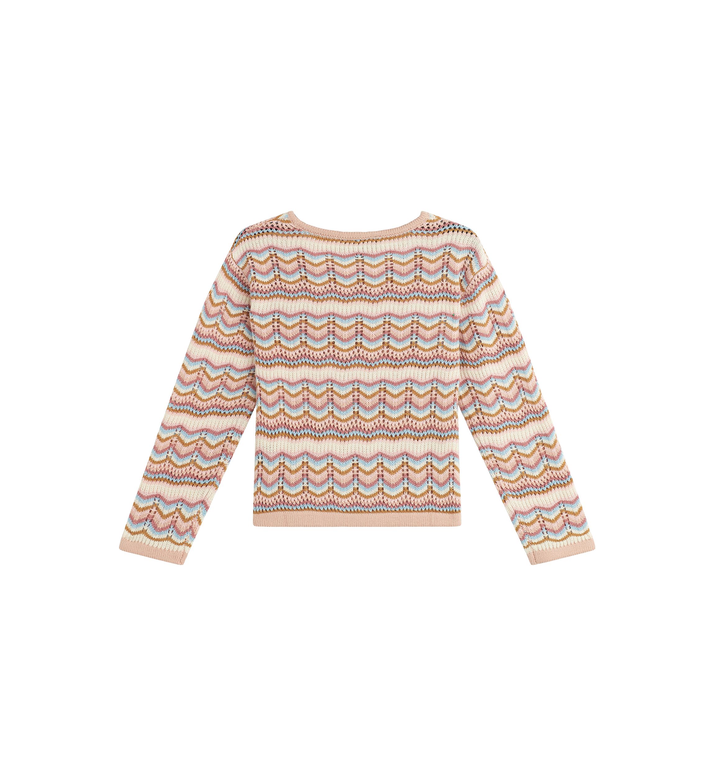 Girls 7-16 Zig Zag Sweater
