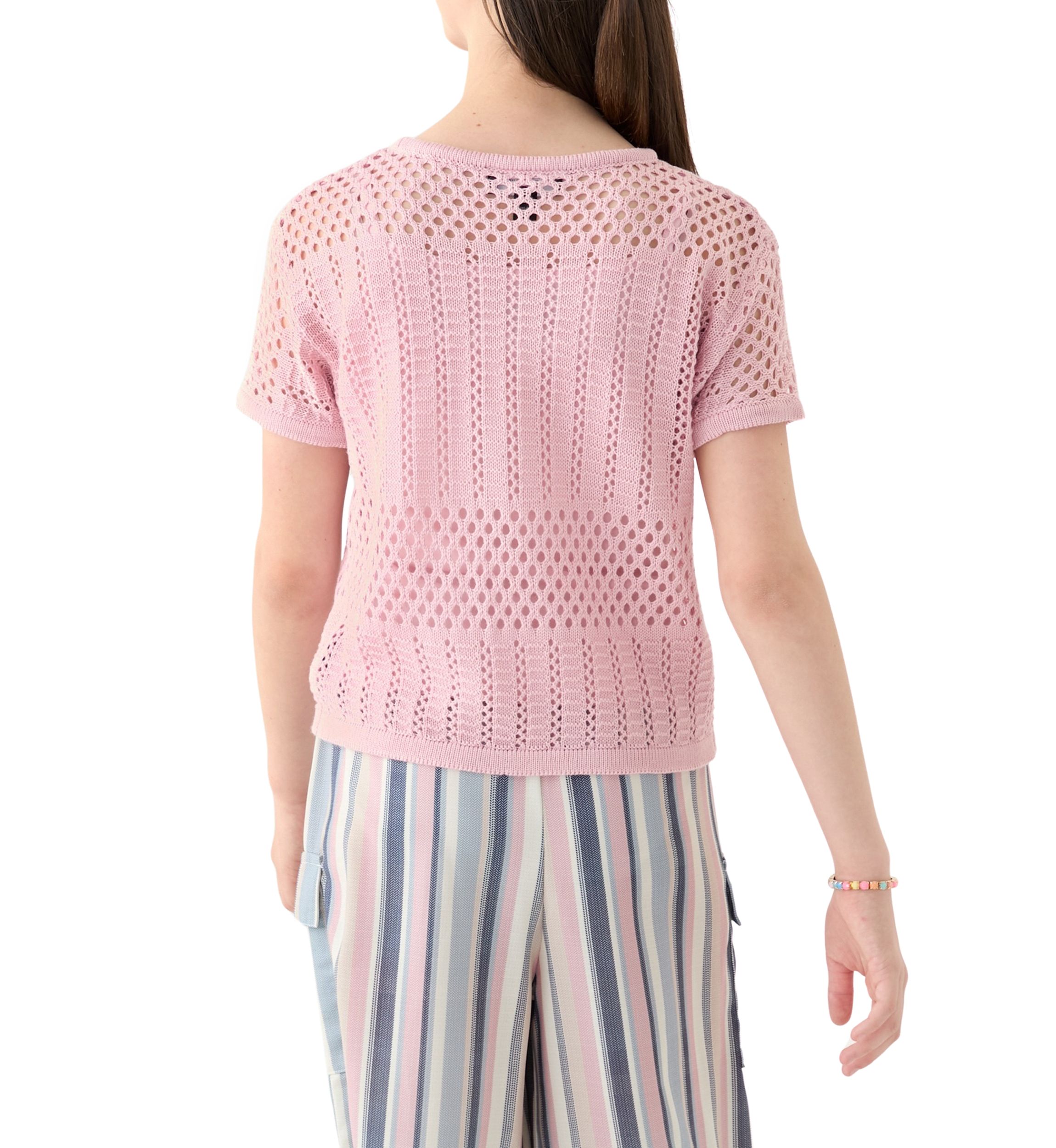 Girls 7-16 Sweater Knit Top 