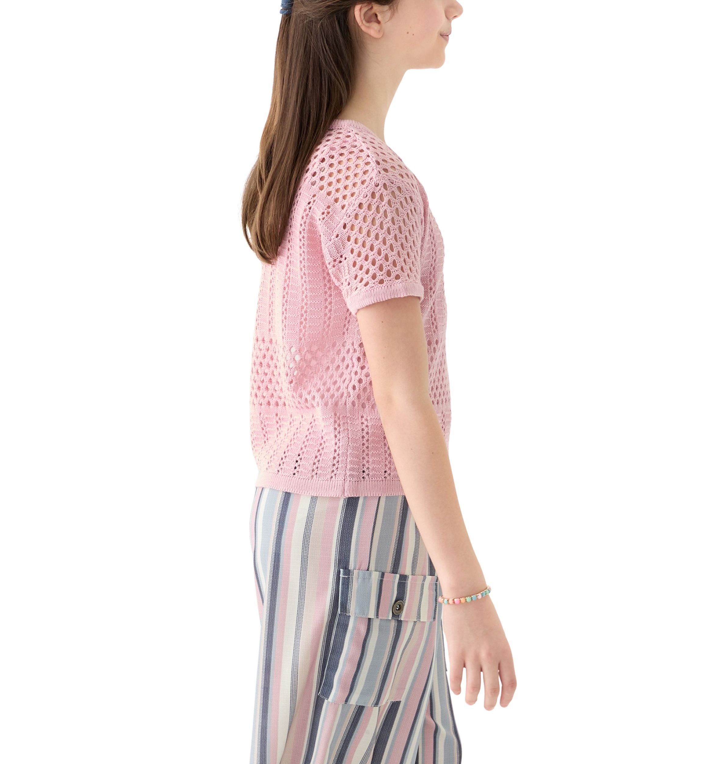 Girls 7-16 Sweater Knit Top 