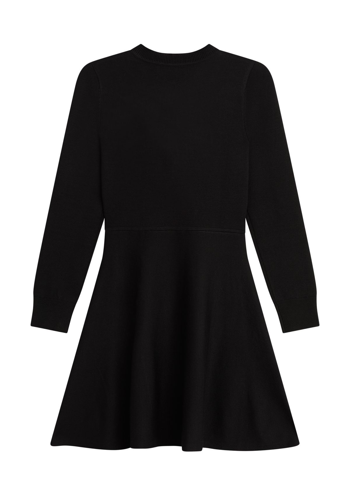 Girls 7-16 Diamond Bow Sweater Dress