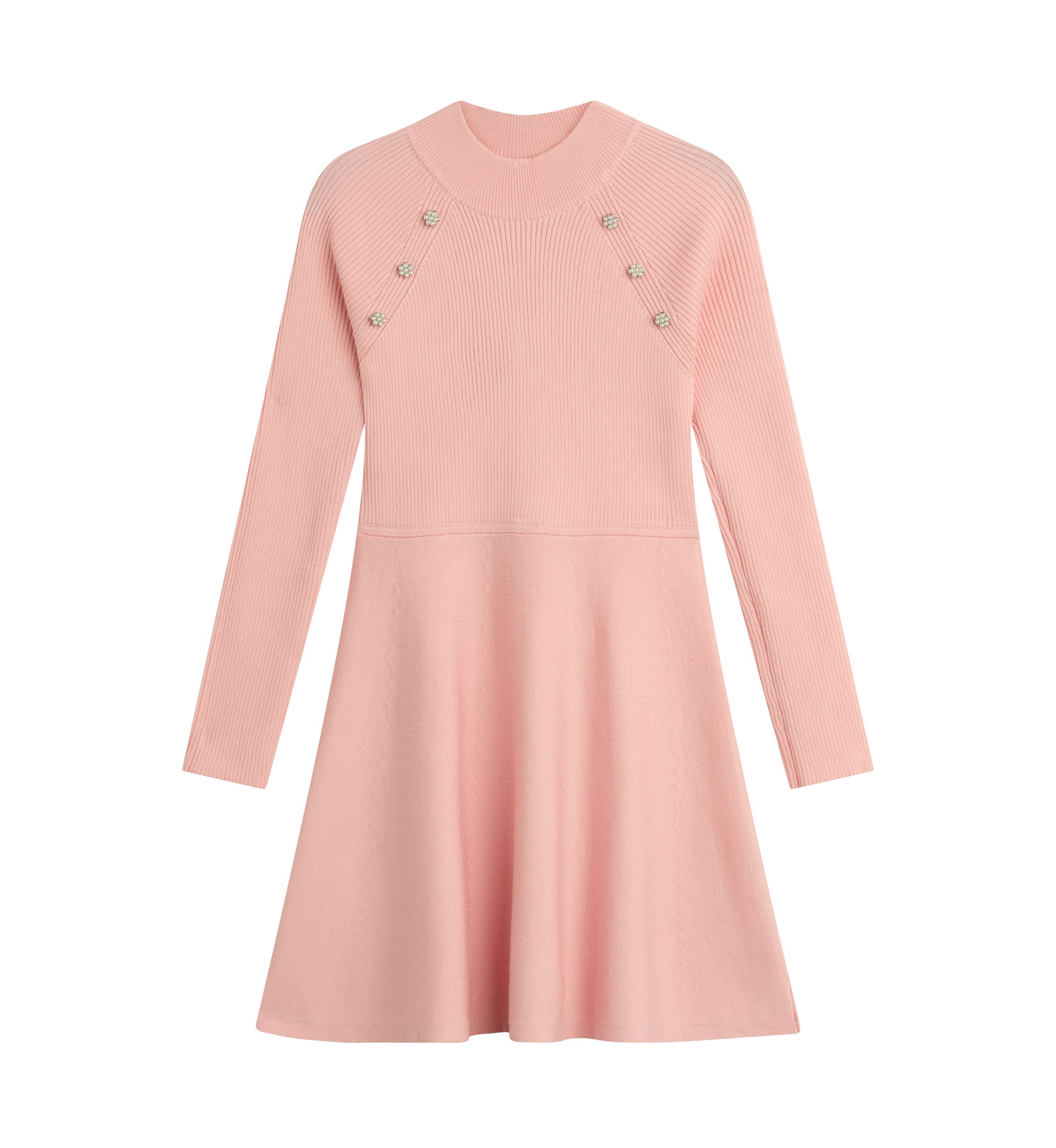 Girls 7-16 Fit and Flare Sweater Dress