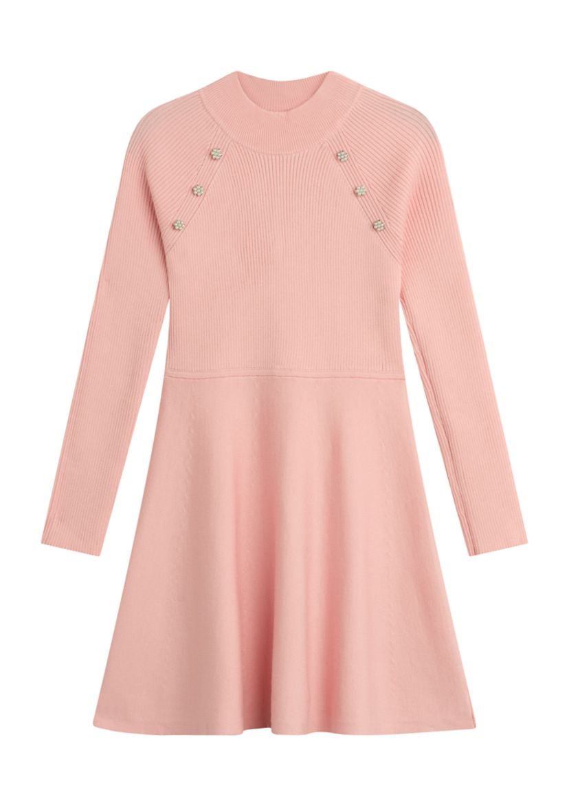 Girls 7-16 Fit and Flare Sweater Dress